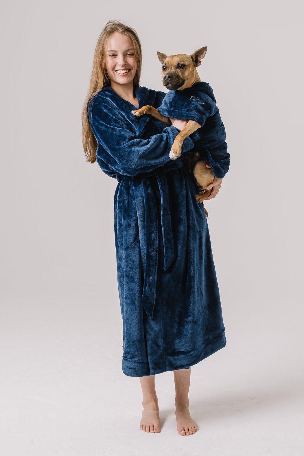 The Dream Robe Matching Set | Deep Blue