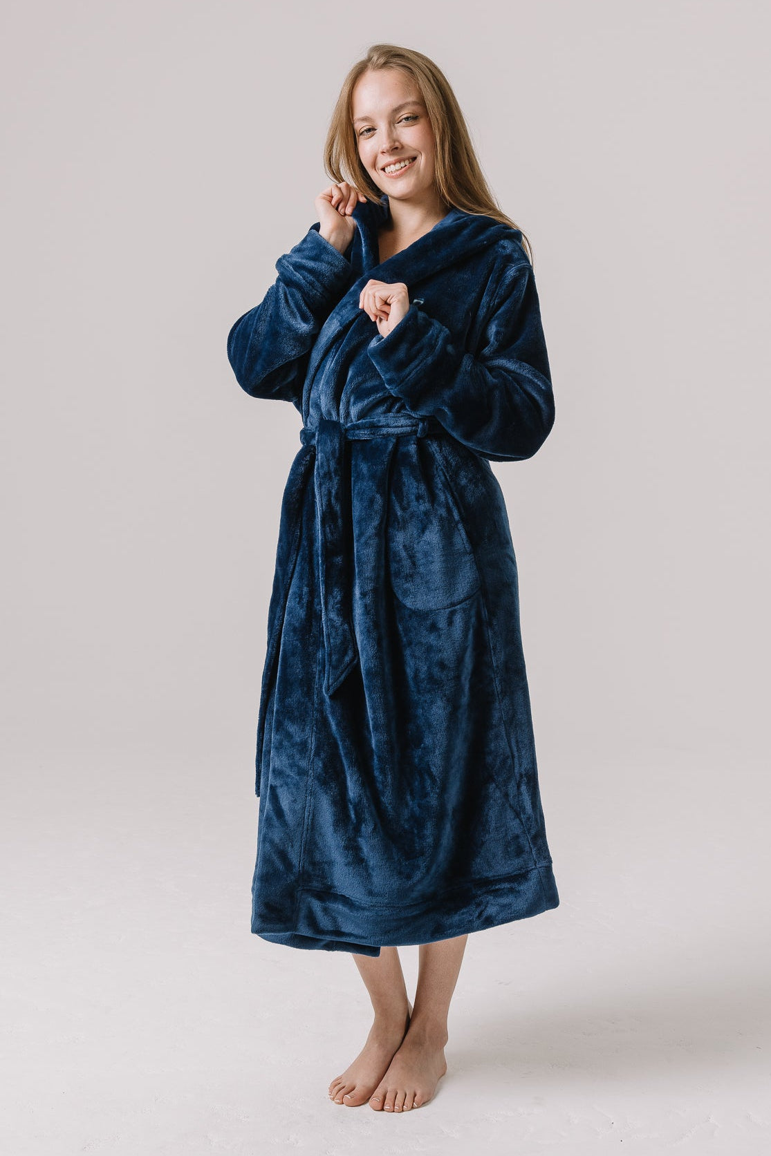 The Dream Robe Matching Set | Deep Blue