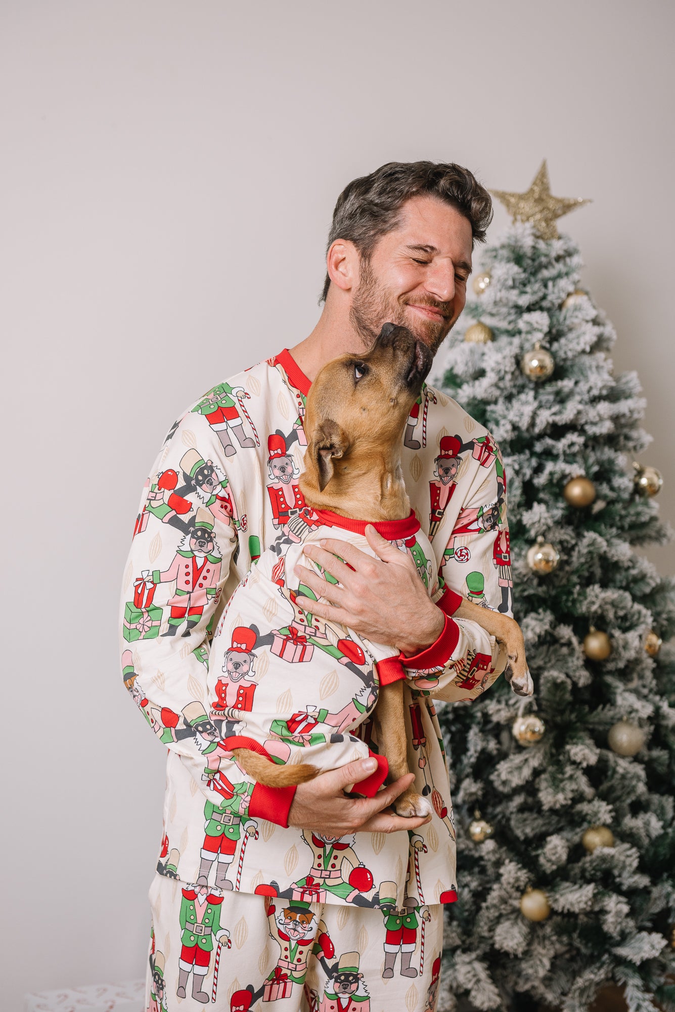 Men's Long Christmas PJs | Nutcracker Dreams