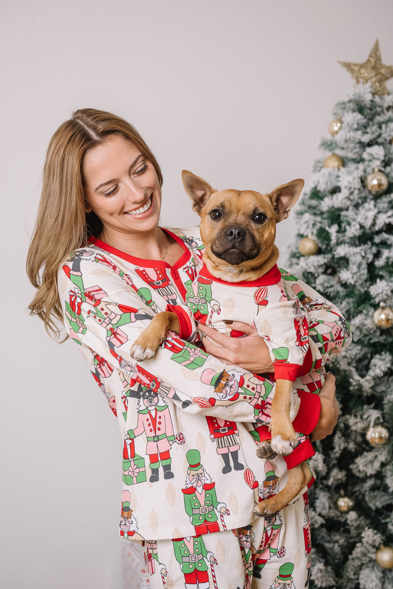 Women's Long Christmas PJs | Nutcracker Dreams