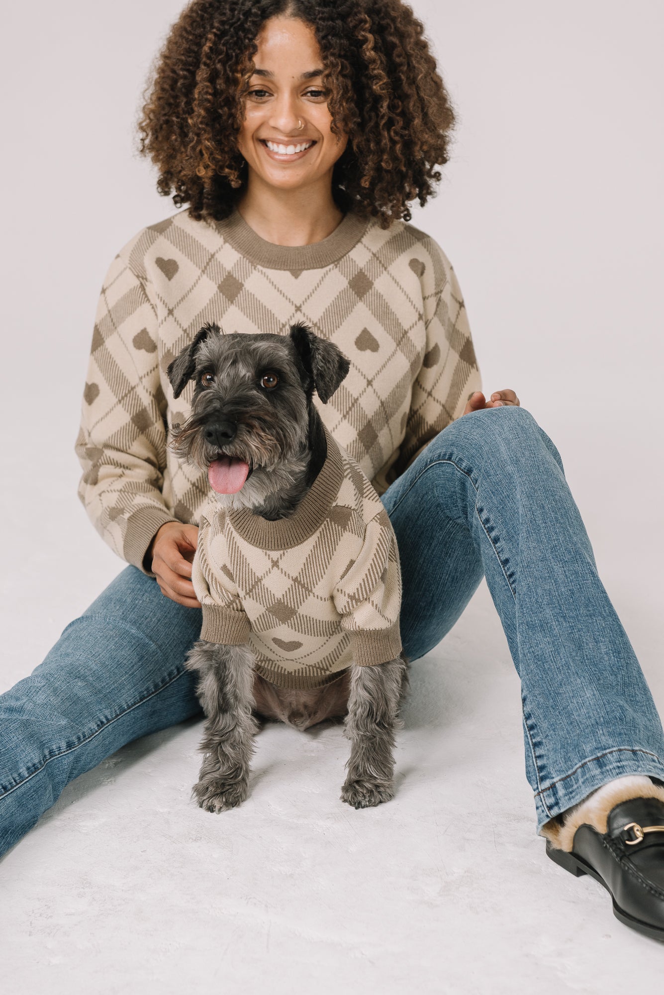 Beloved Plaid Dog Sweater
