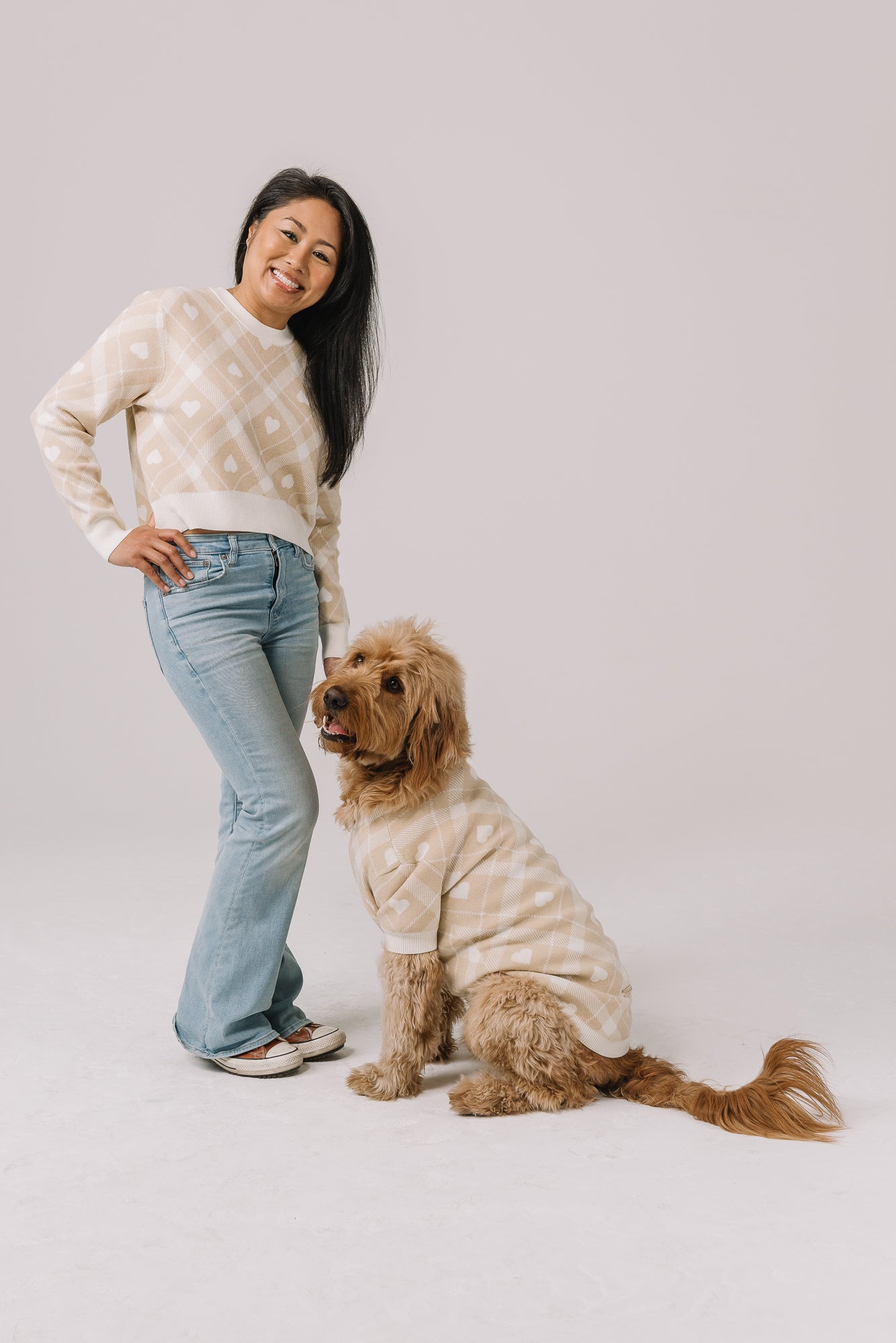 Beloved Plaid Dog Sweater