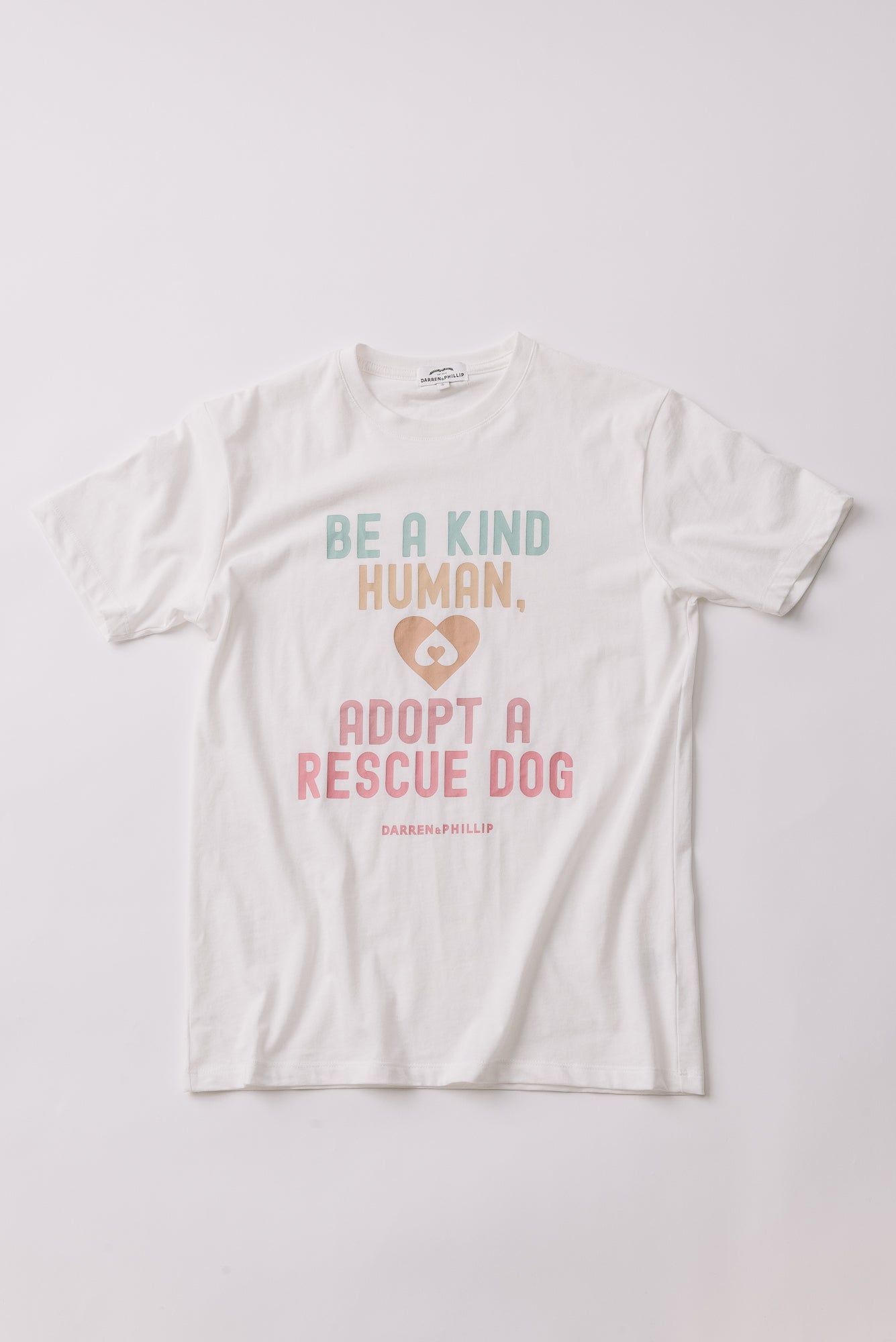 Adopt a Rescue Adult Tee | Natural