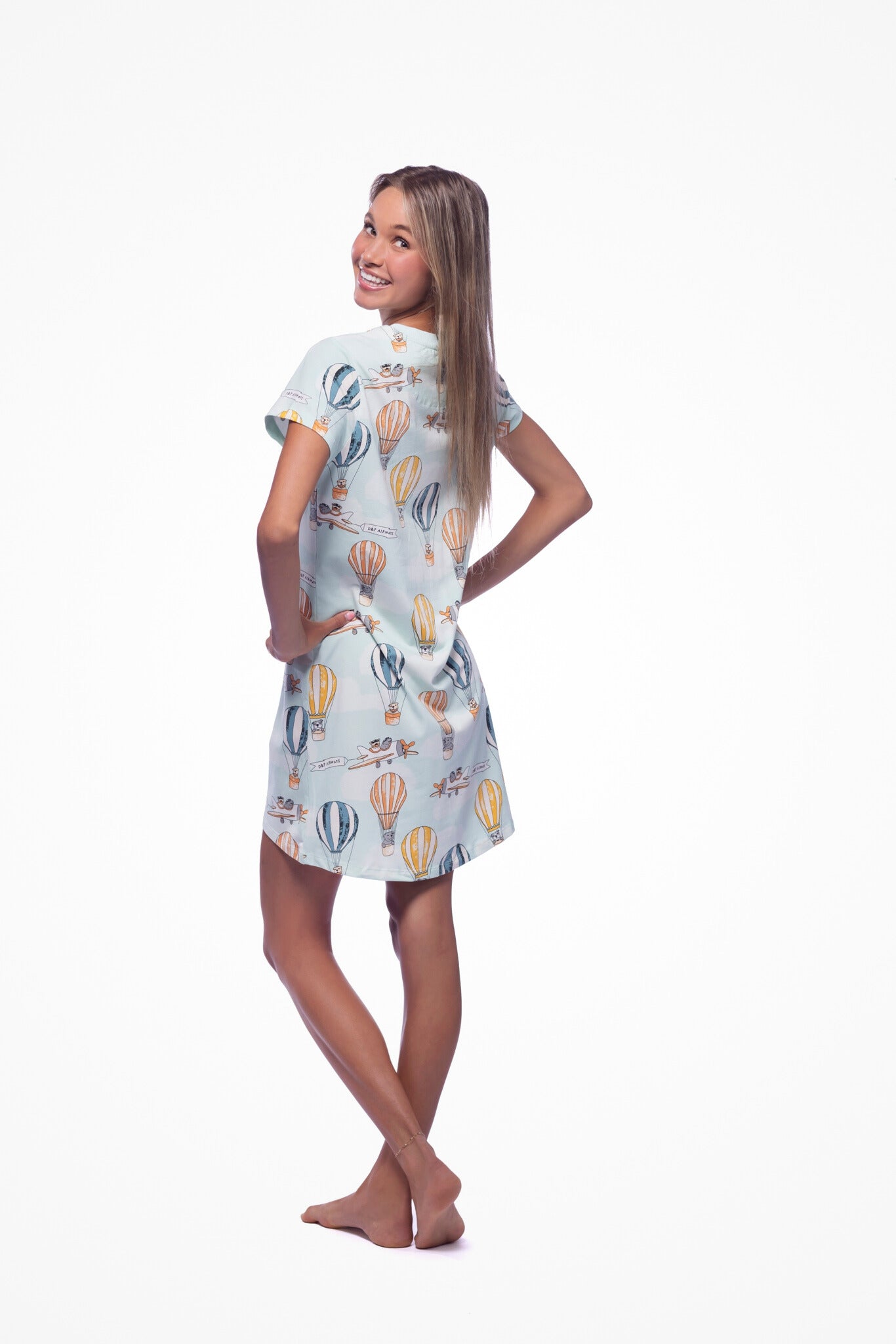 Women's T-Shirt Nightie | Licensed to Fly