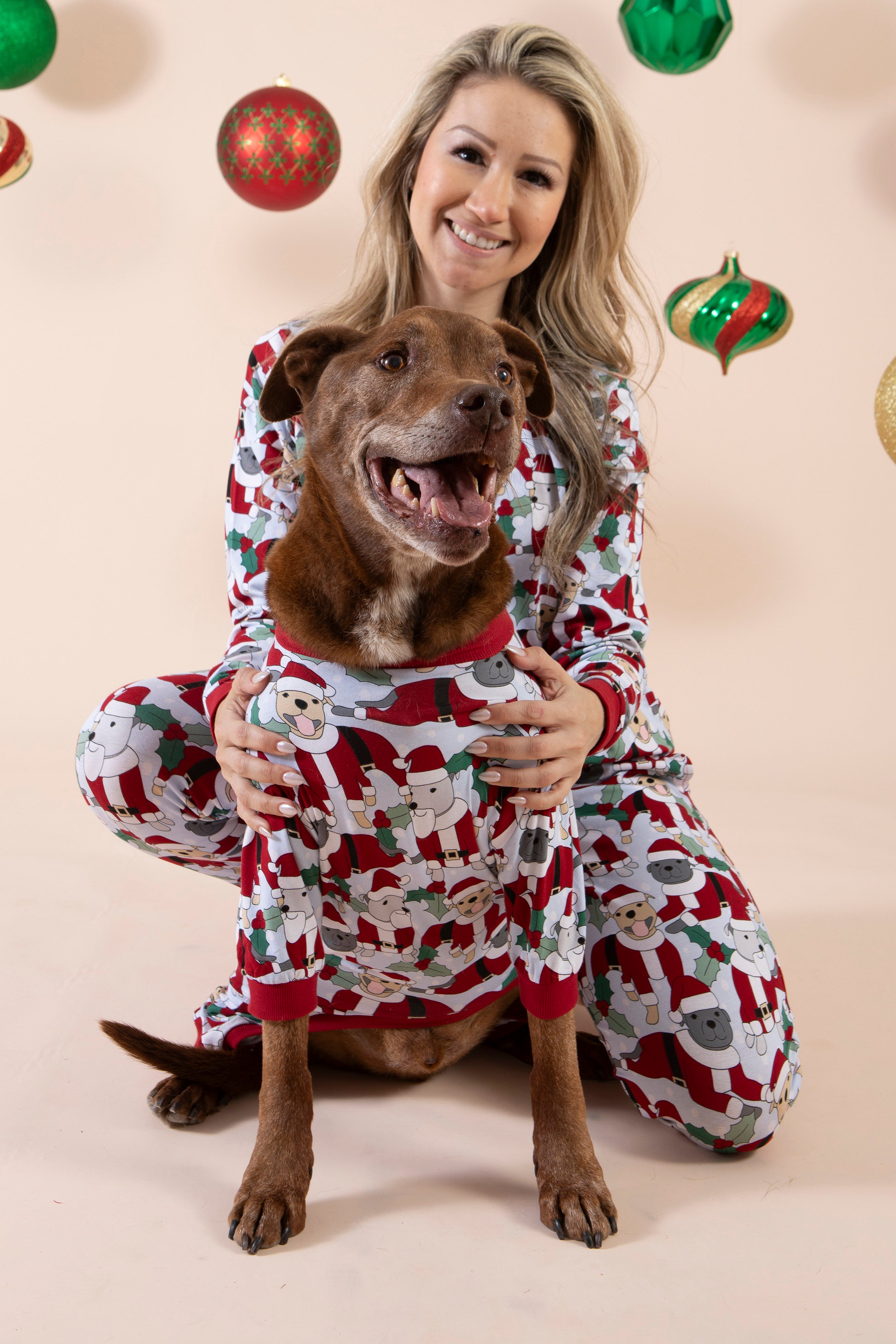 Santa Paws Dog Pajamas
