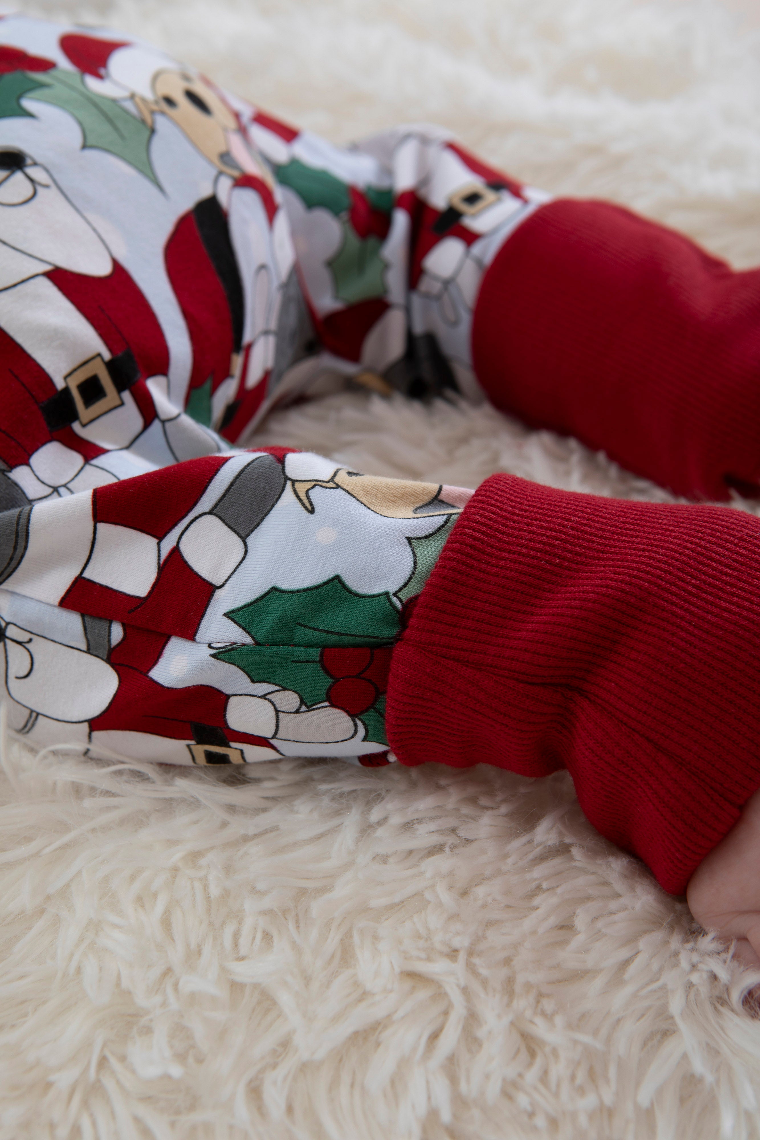 Santa Paws Baby Long PJs