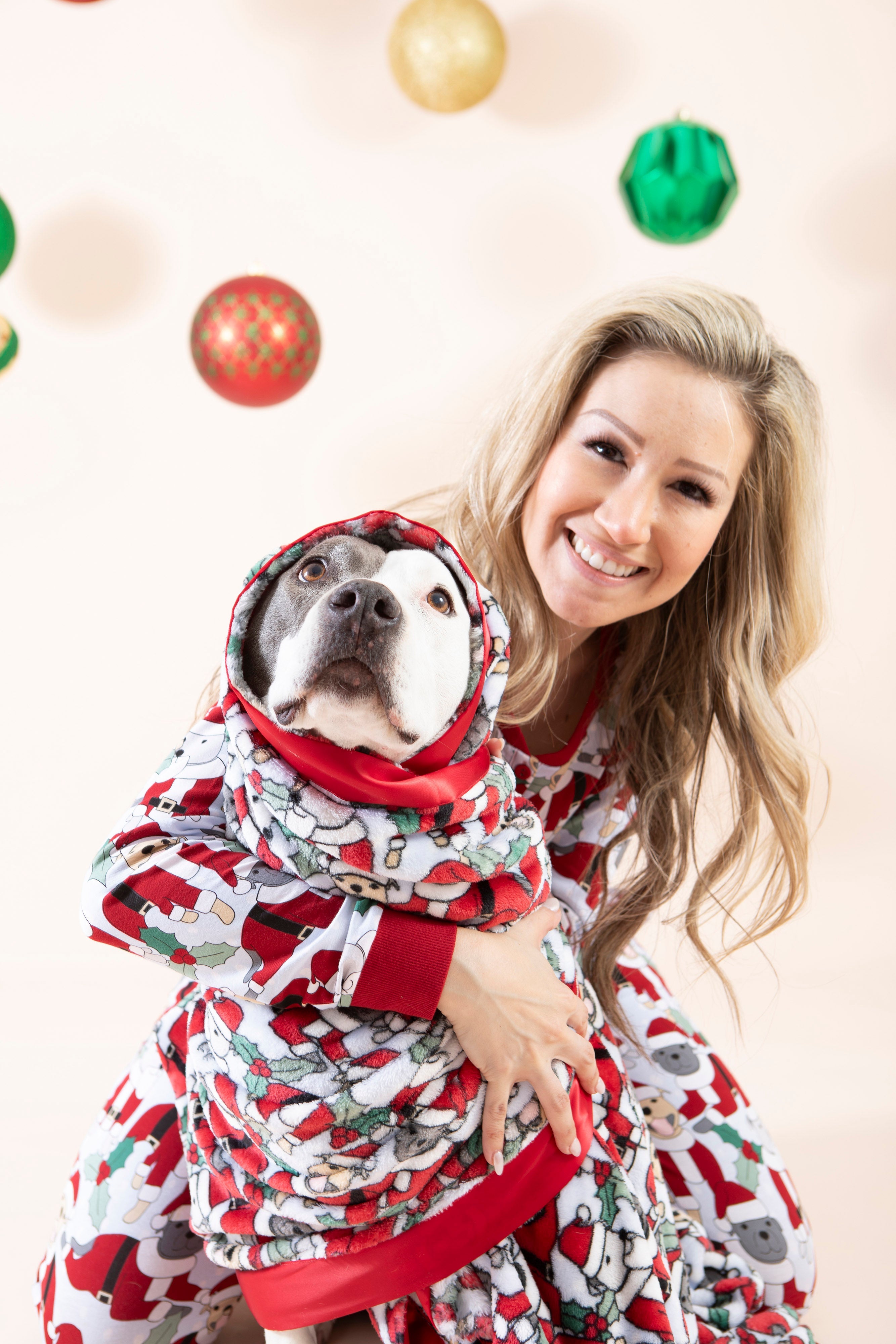 Dog Christmas Blanket | Santa Paws