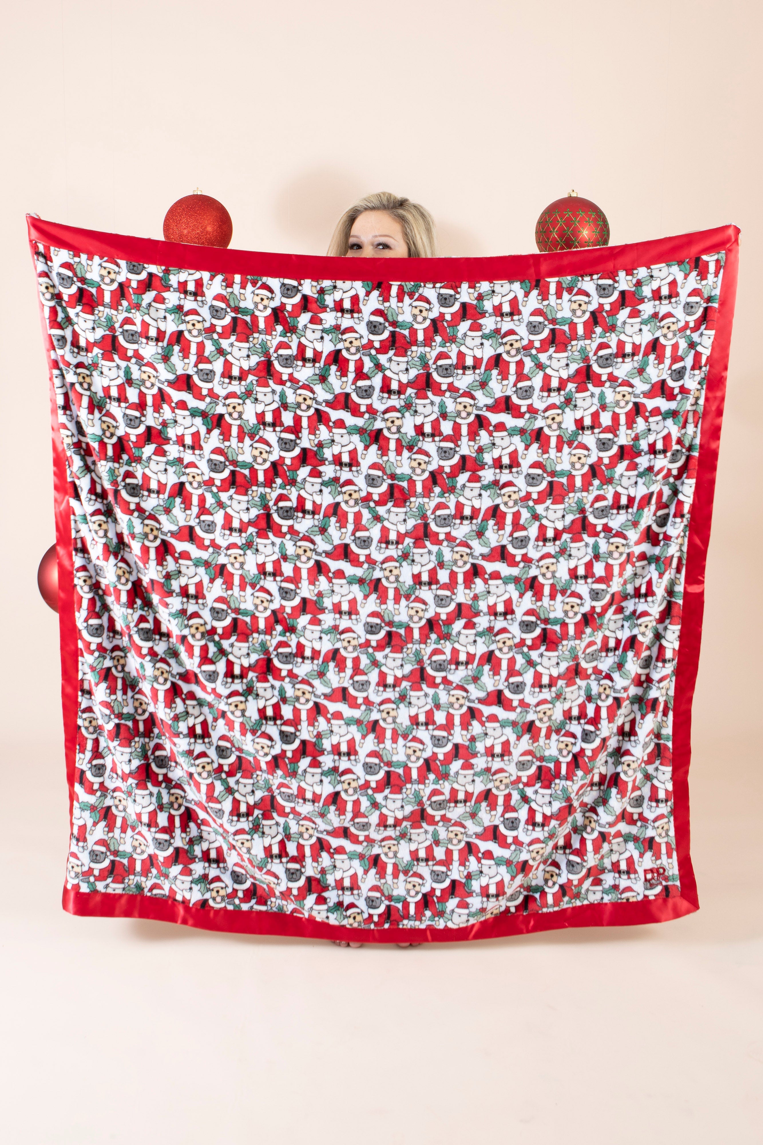 Dog Christmas Blanket | Santa Paws