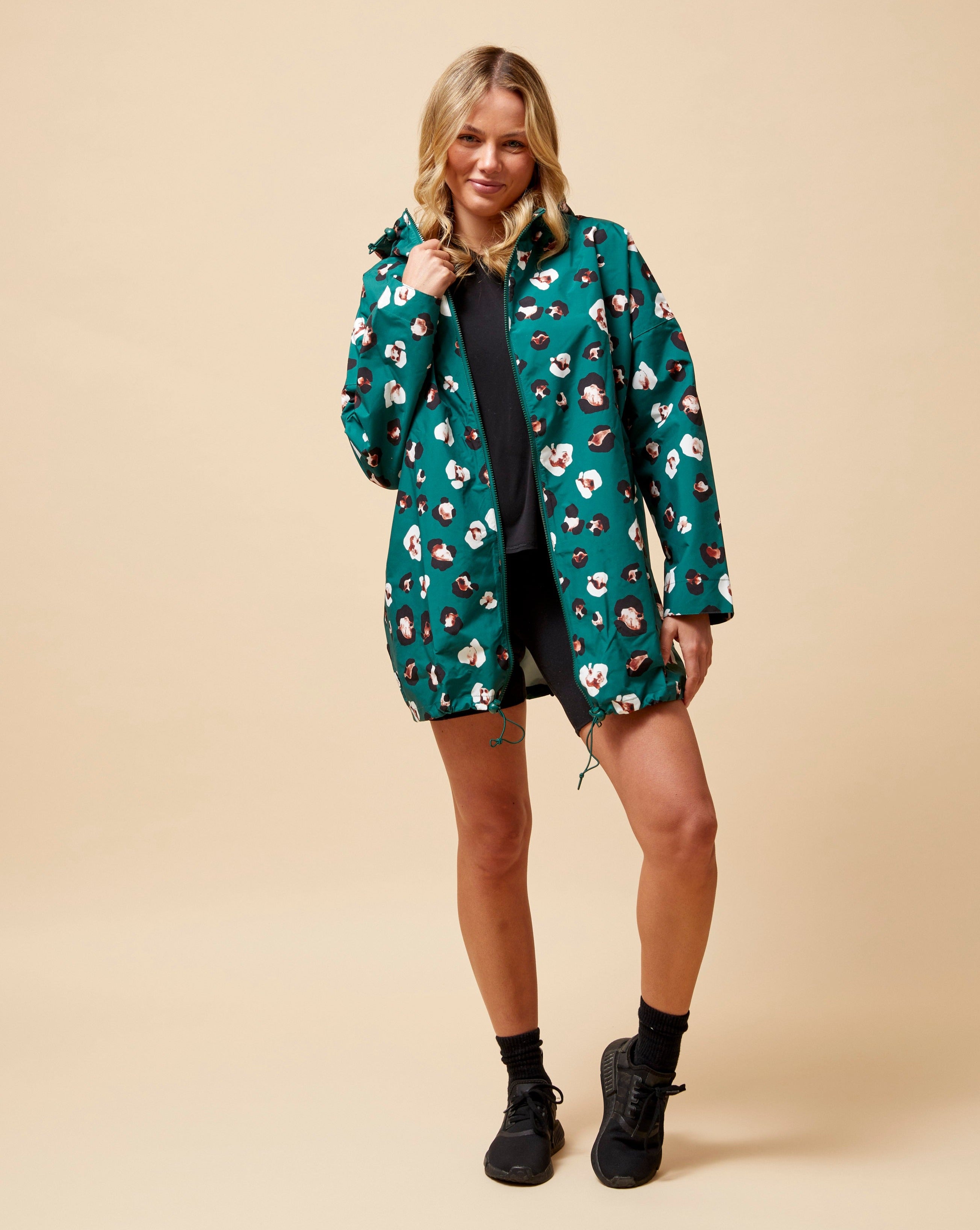 Darren and Phillip hooded raincoat.