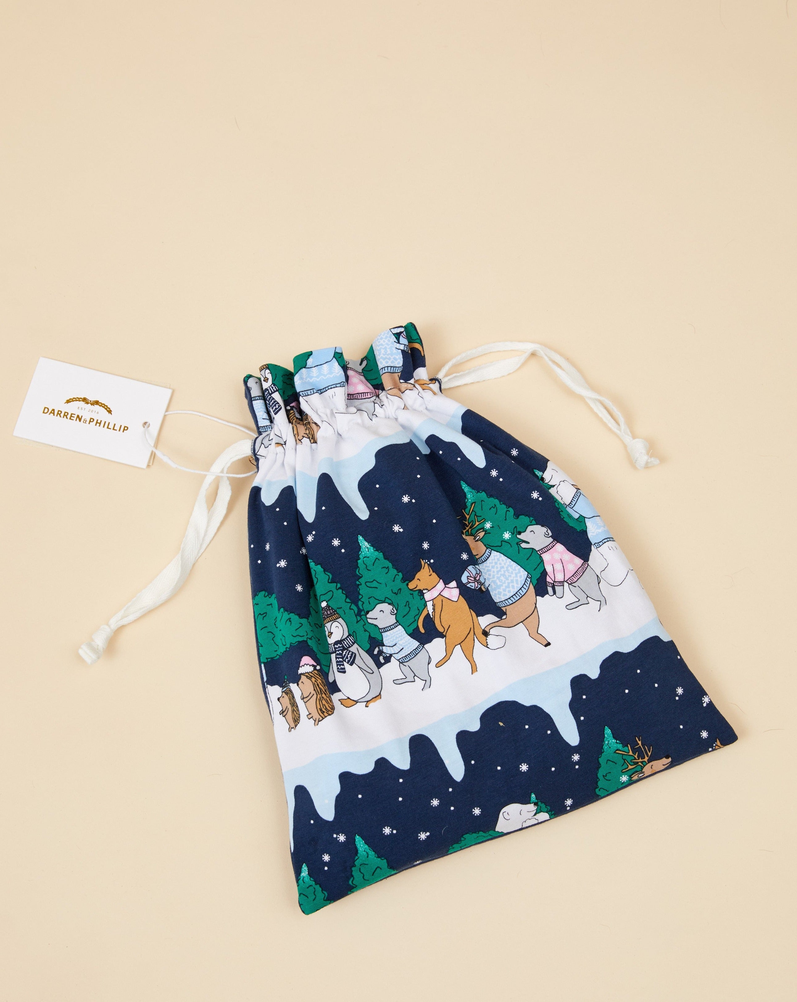 Snow Animals Christmas Dog Onesie