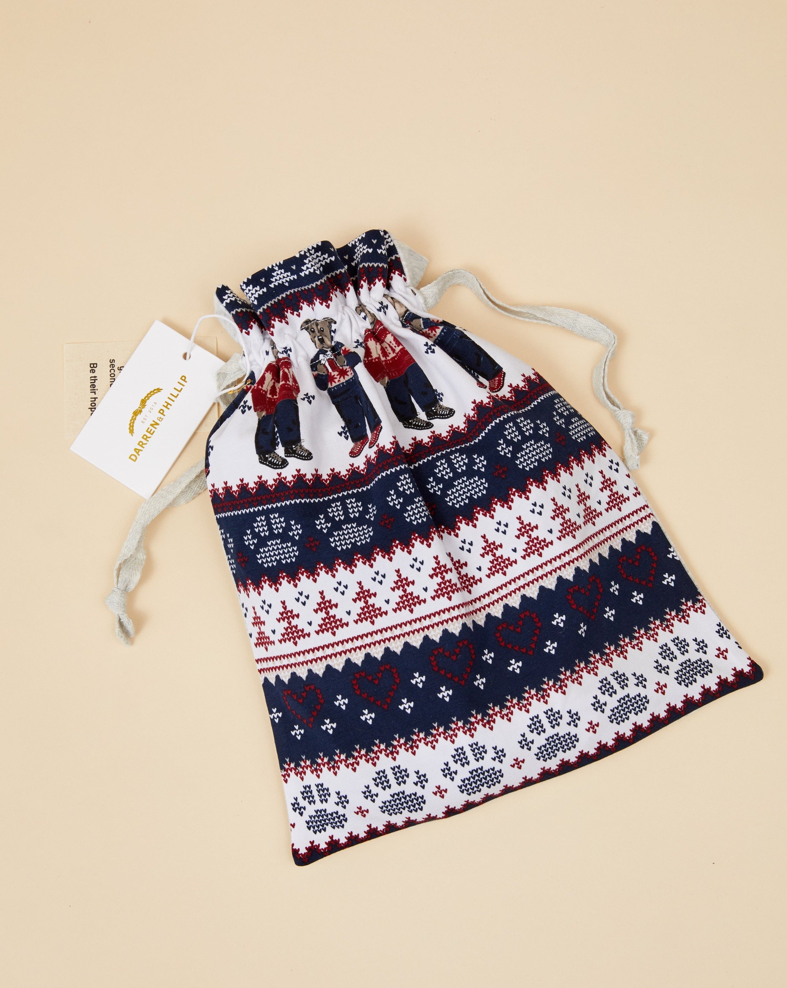 Staffy Bears Womens Short Christmas Pyjamas
