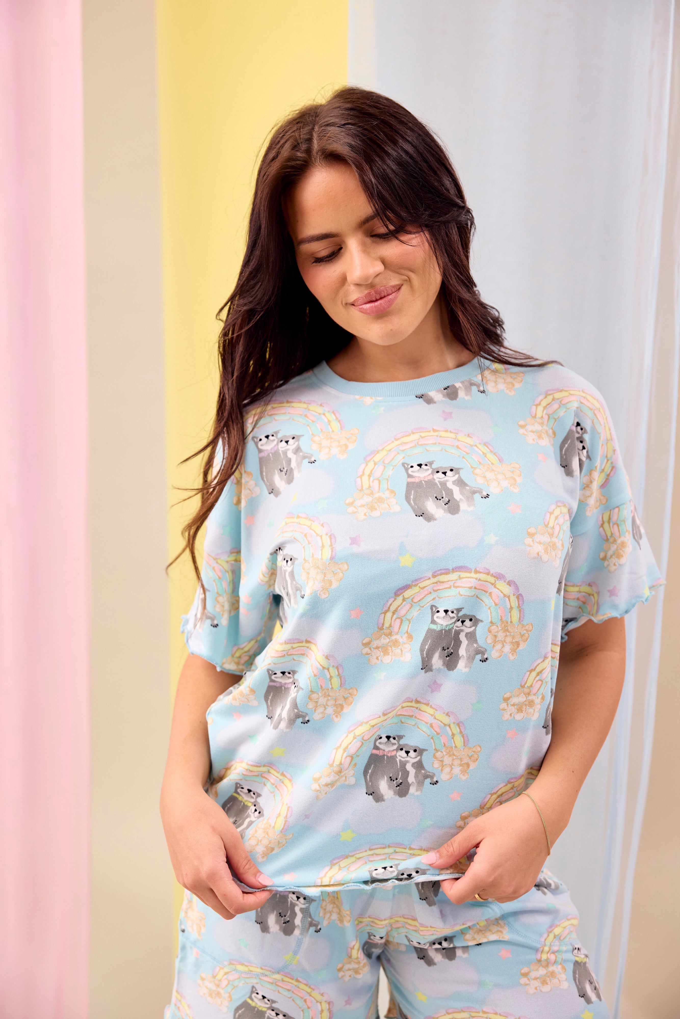 Women's Short PJs | Sweet Rainbow Dreams