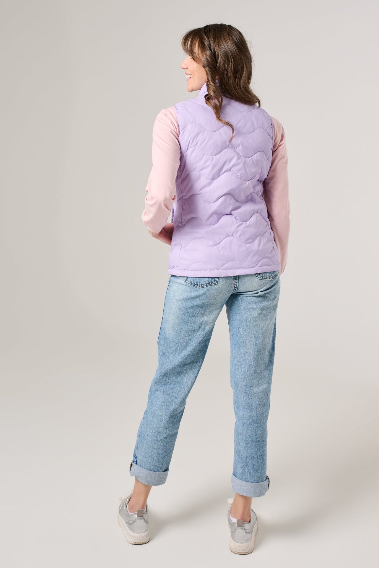 Cloud Women's Puffer Vest | Lilac
