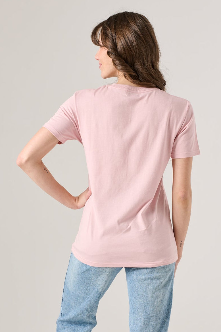 Less People More Dogs Women's Tee | Pink