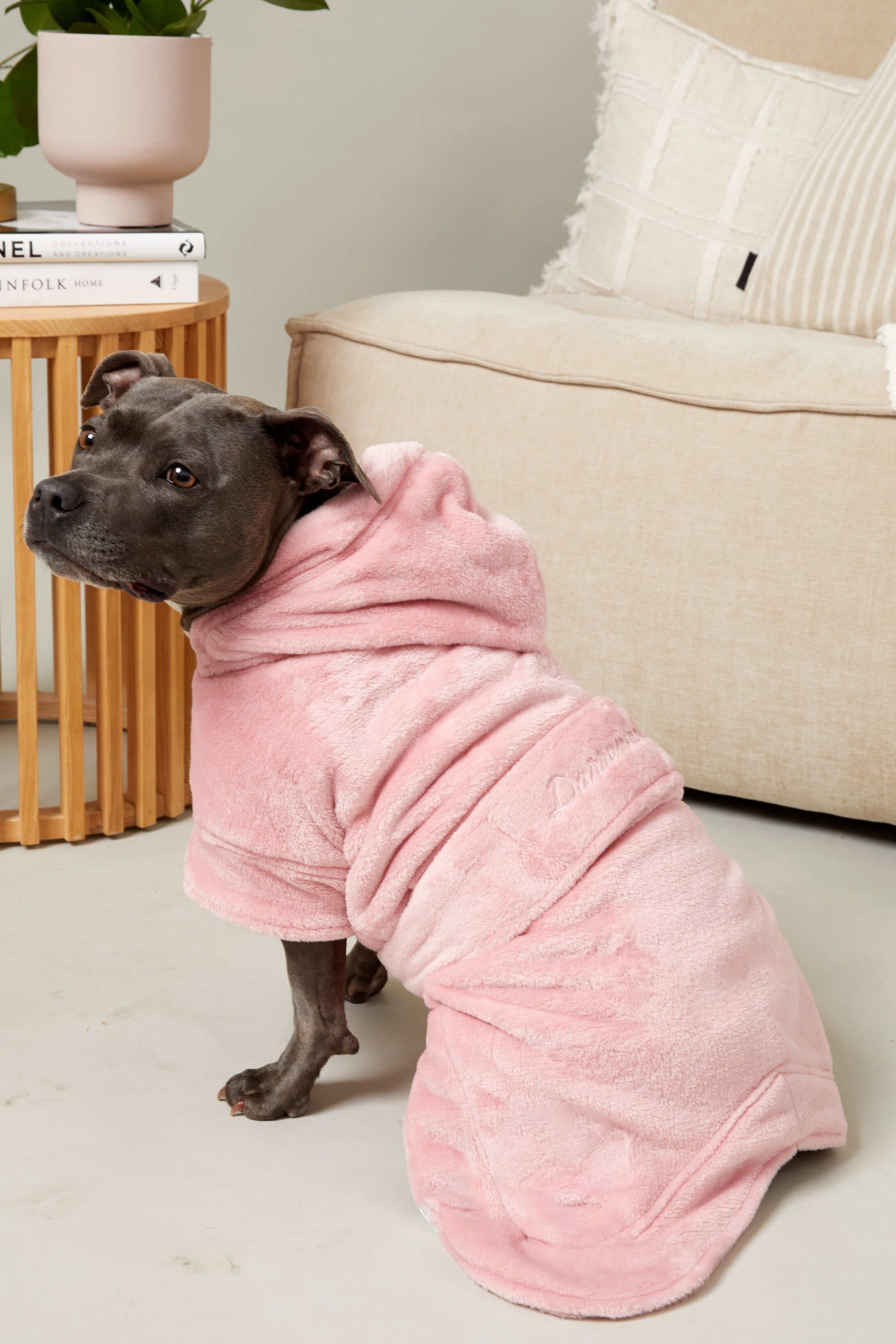Matching Lounge Robe Set | Rose