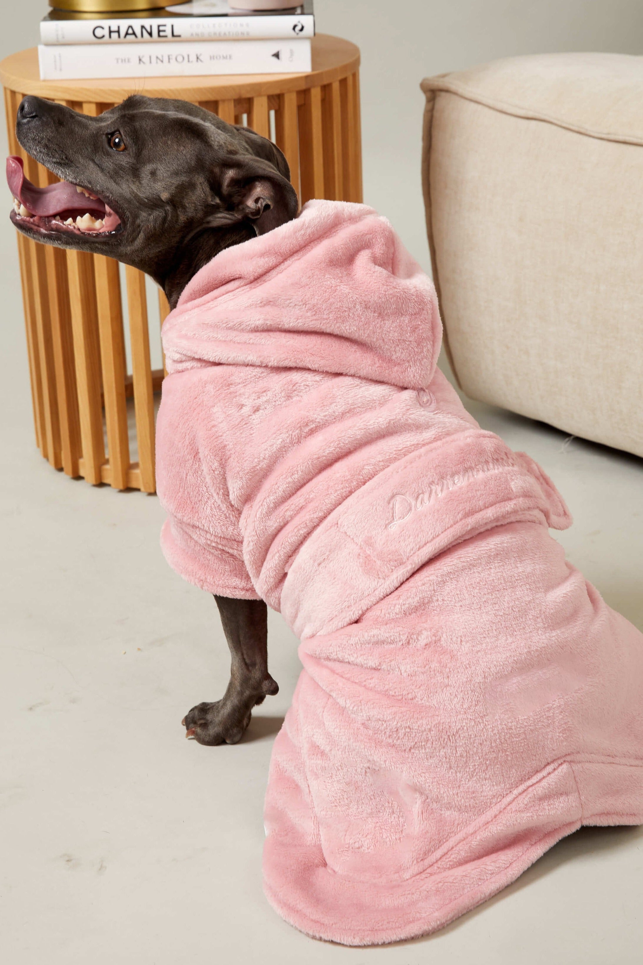 Dog Lounge Robe | Rose