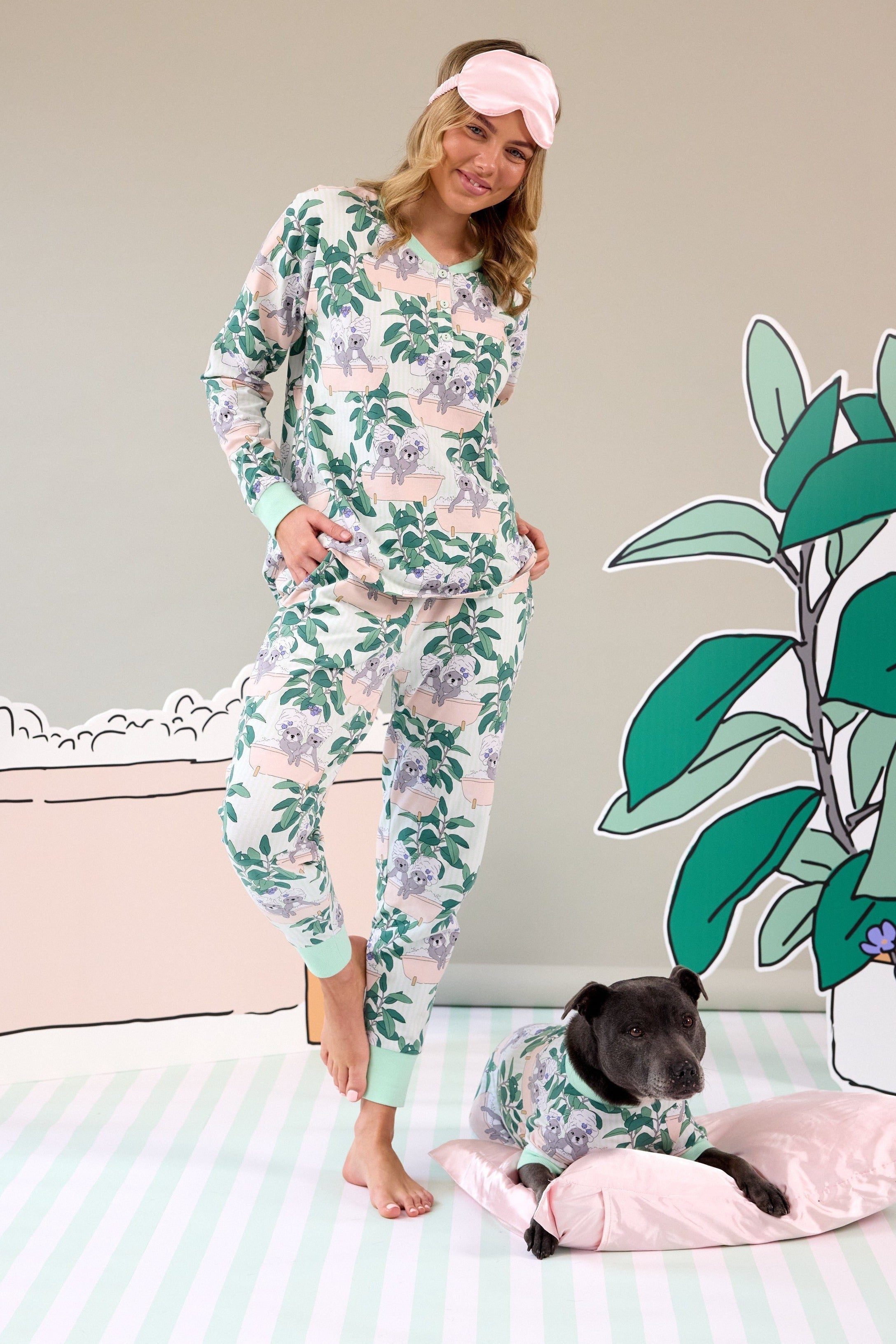 Darren and Phillip match your dog pyjamas.