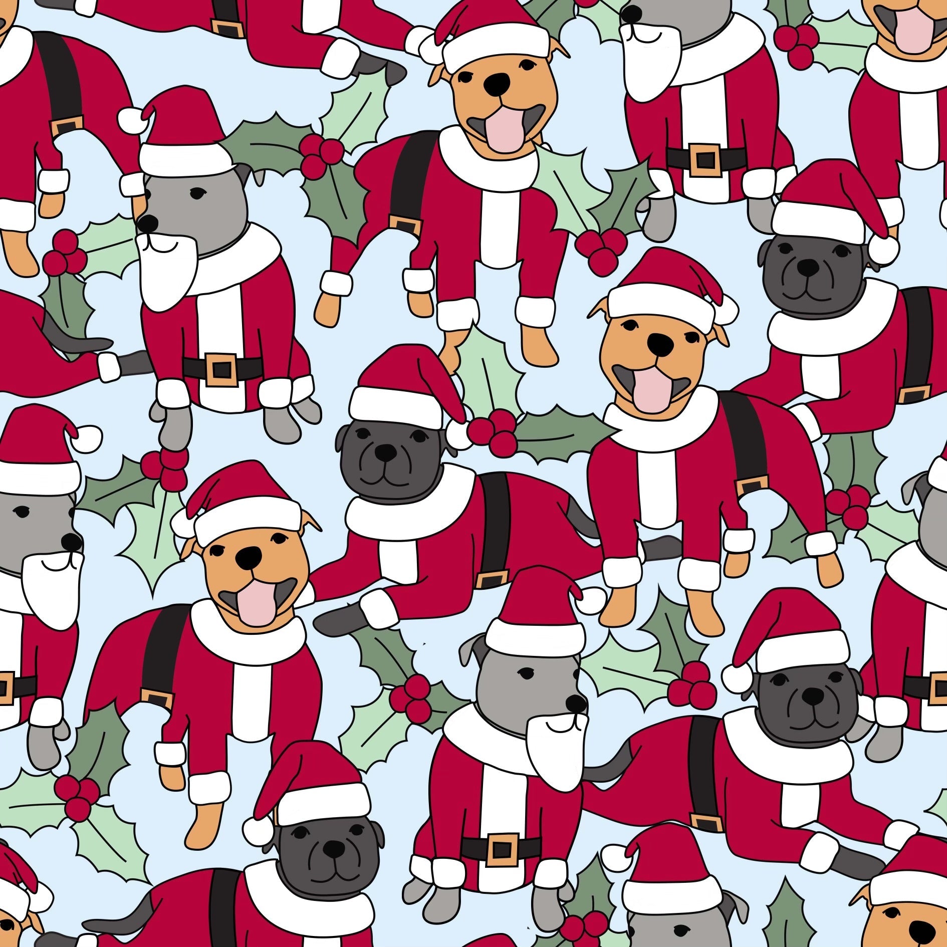 Baby Onesie | Santa Paws