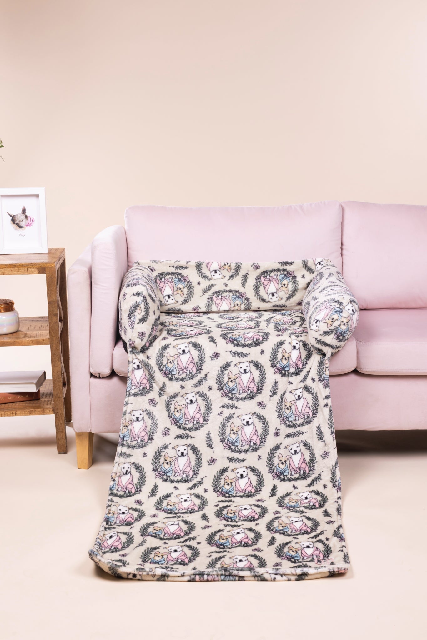 Dog Lounger Blanket Bed | Pawfect Pals