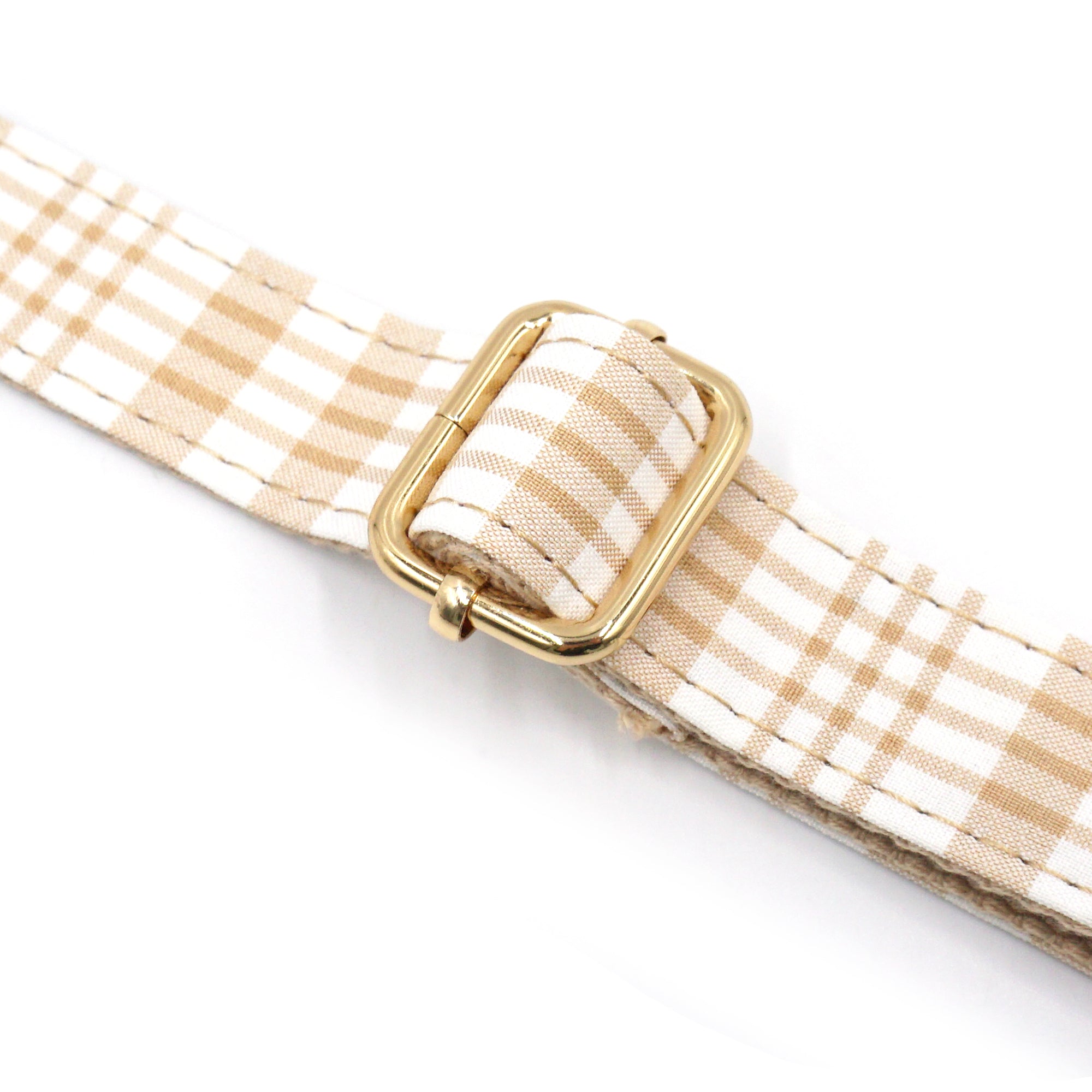 Dog Collar & Leash Set | Biscuit Plaid