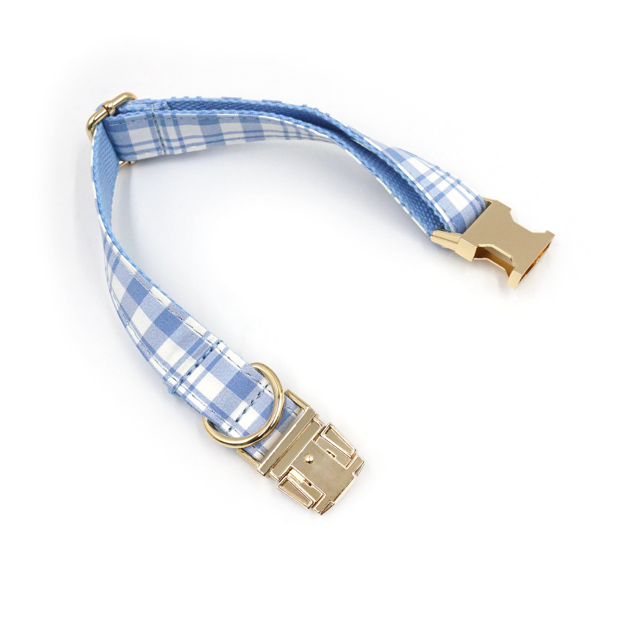 Coastal Plaid Dog Walking Set