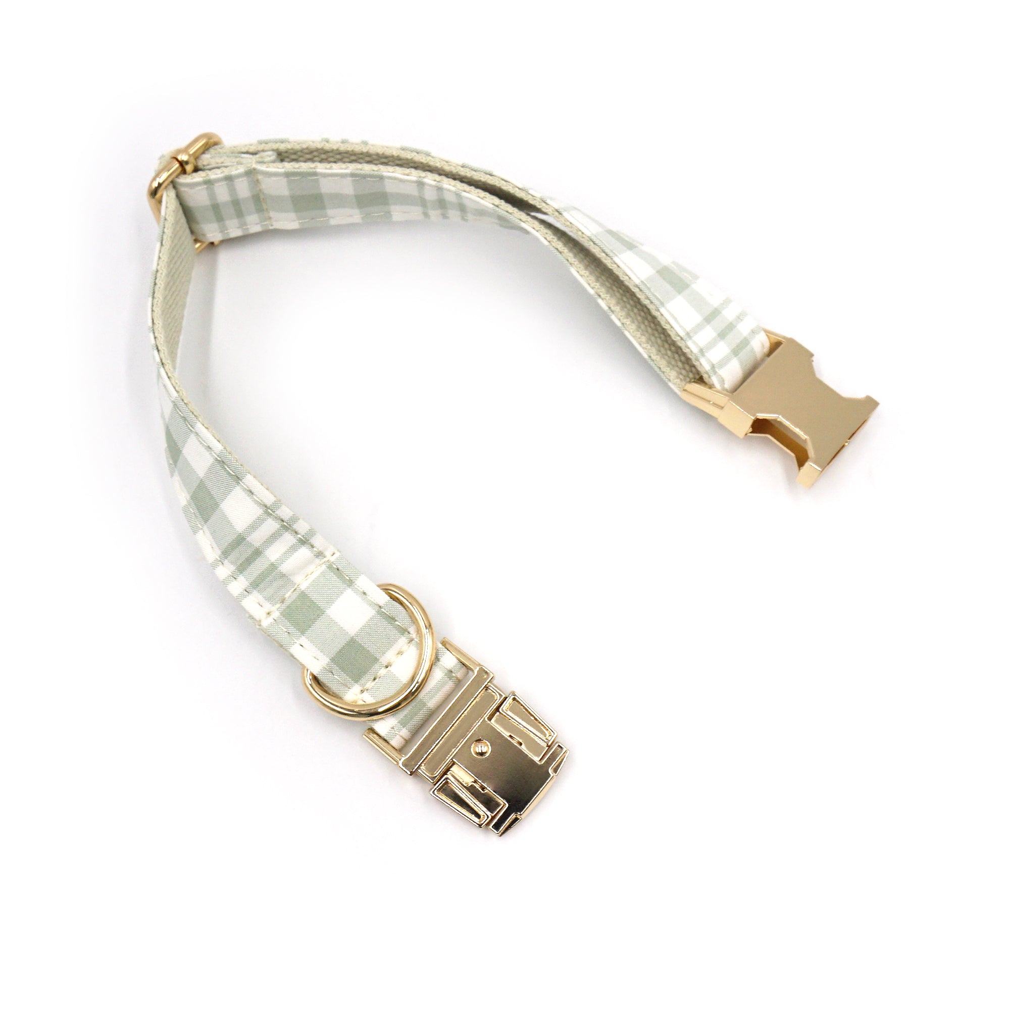 Dog Collar & Leash Set | Meadow Plaid