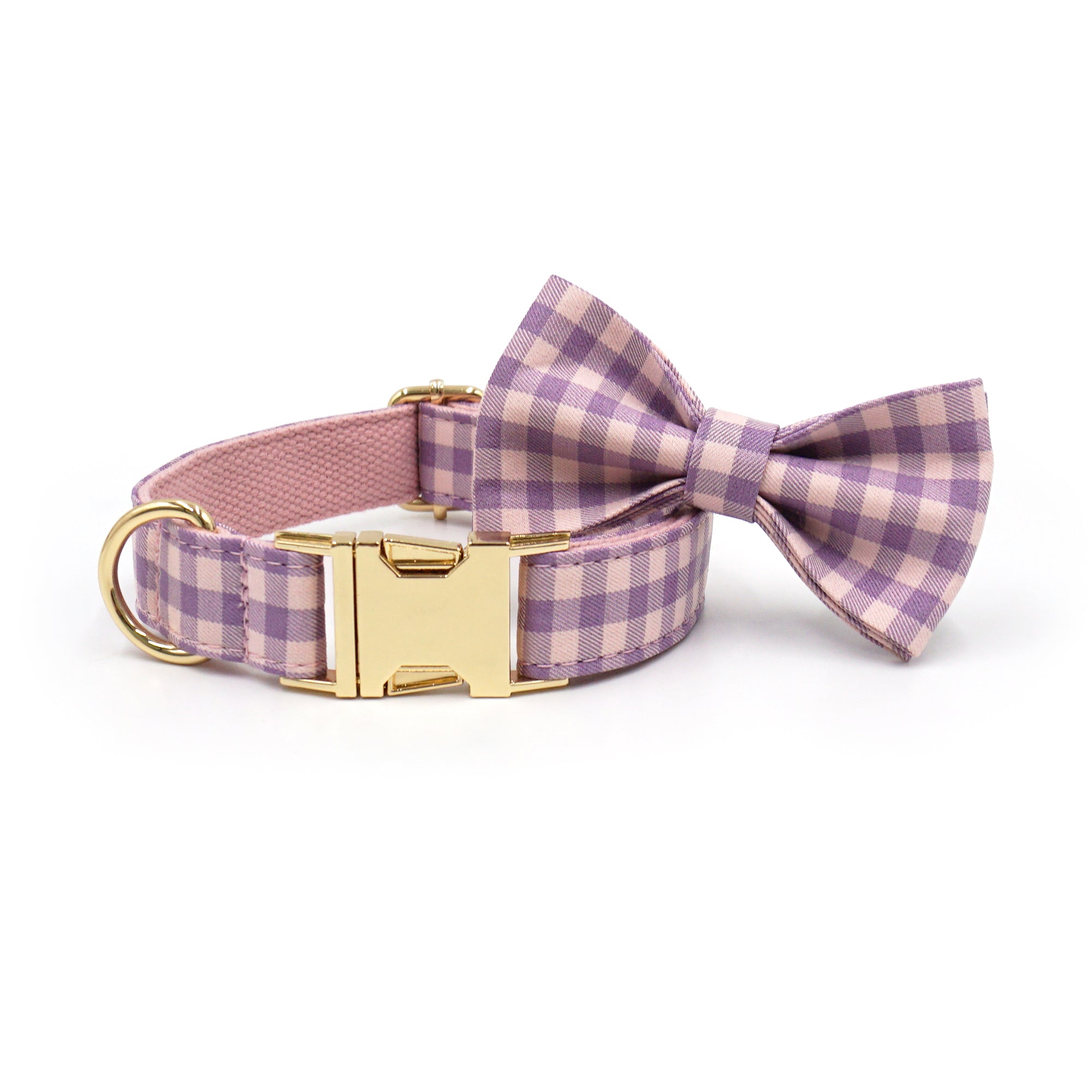 Wisteria Plaid Dog Walking Set