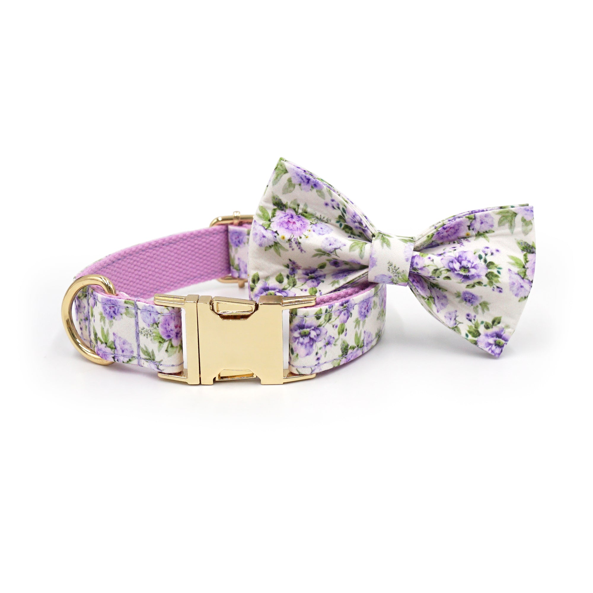 Dog Collar & Leash Set | Peony Bloom