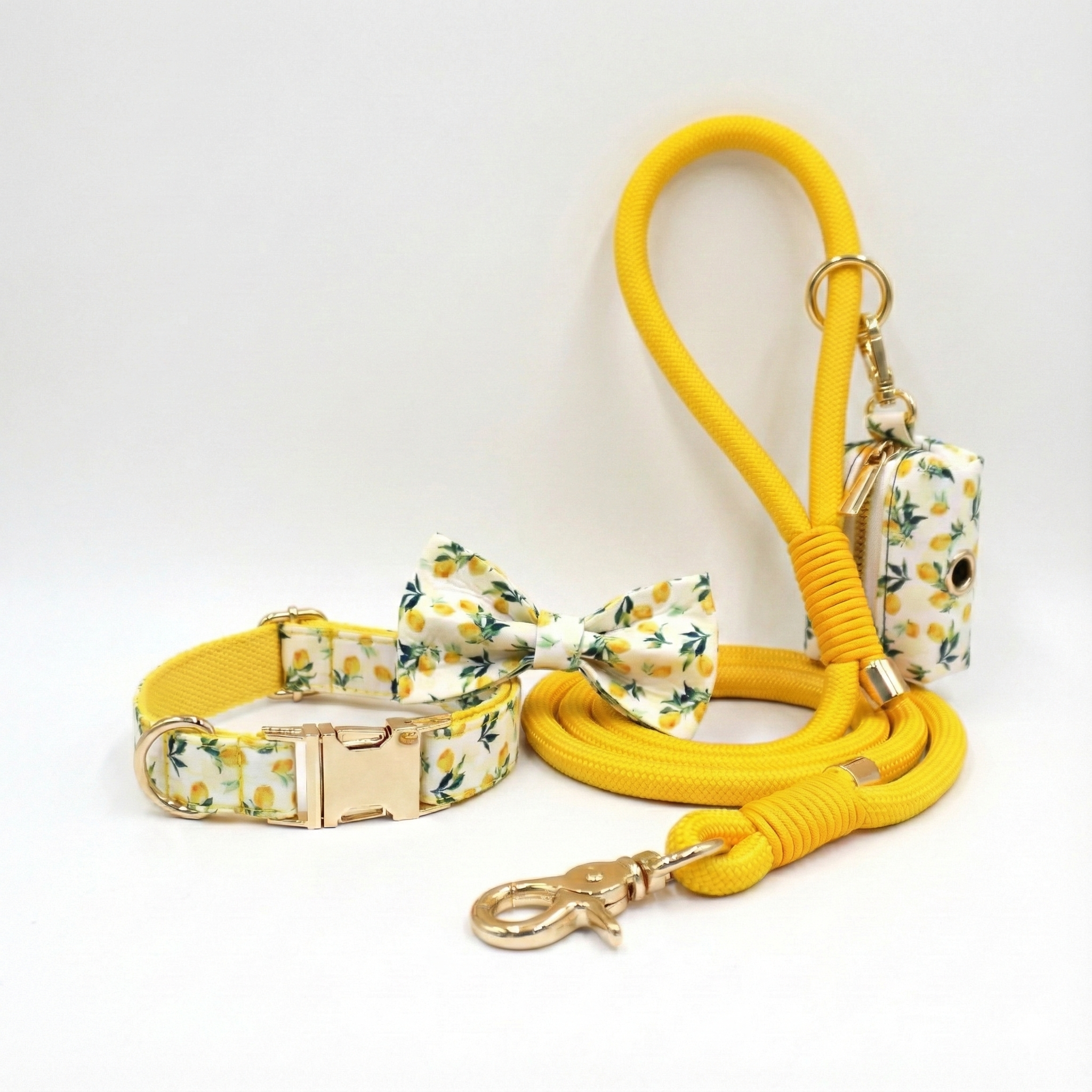 Lemon Drop Dog Walking Set