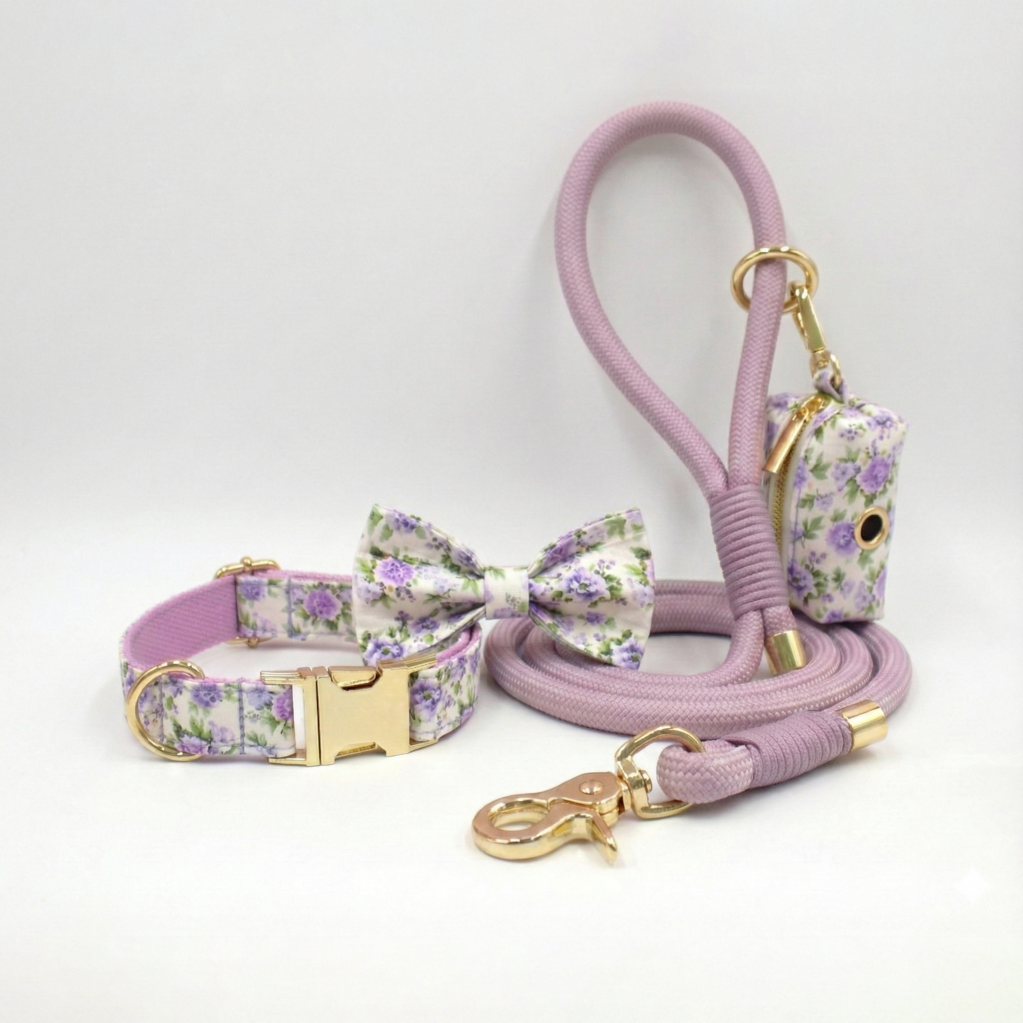 Peony Bloom Dog Walking Set