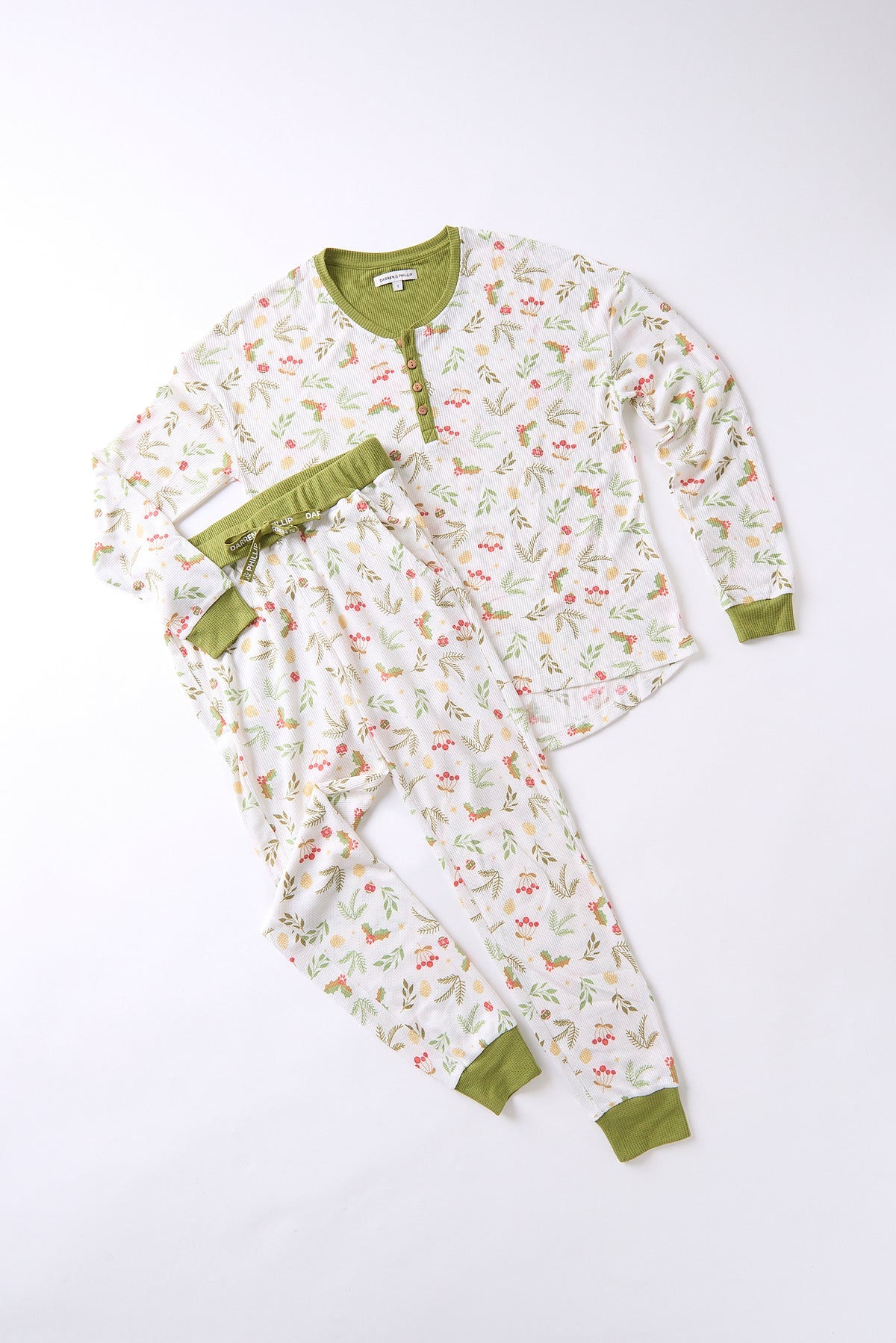 Women's Long Christmas PJs | Mistle-Toes