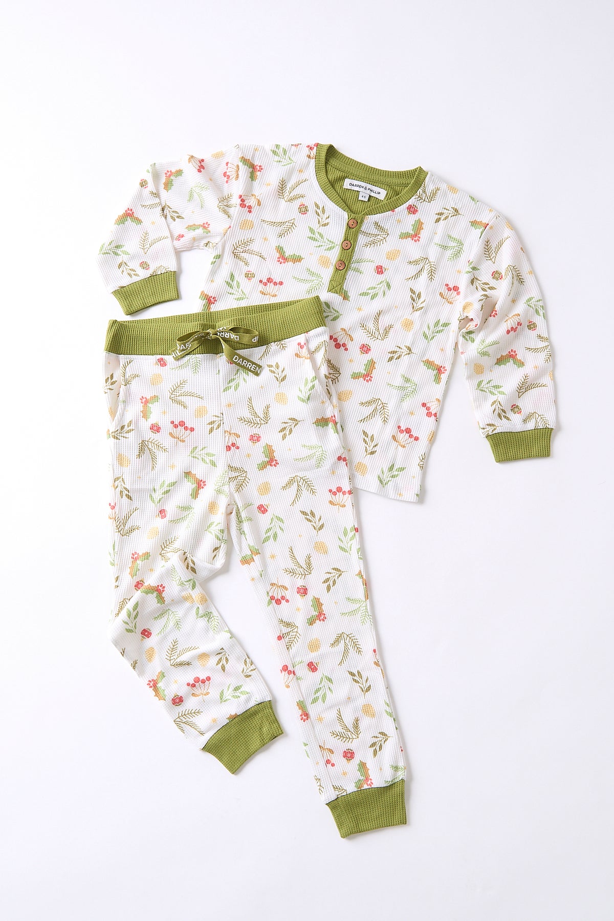 Kid's Long Christmas PJs | Mistle-Toes