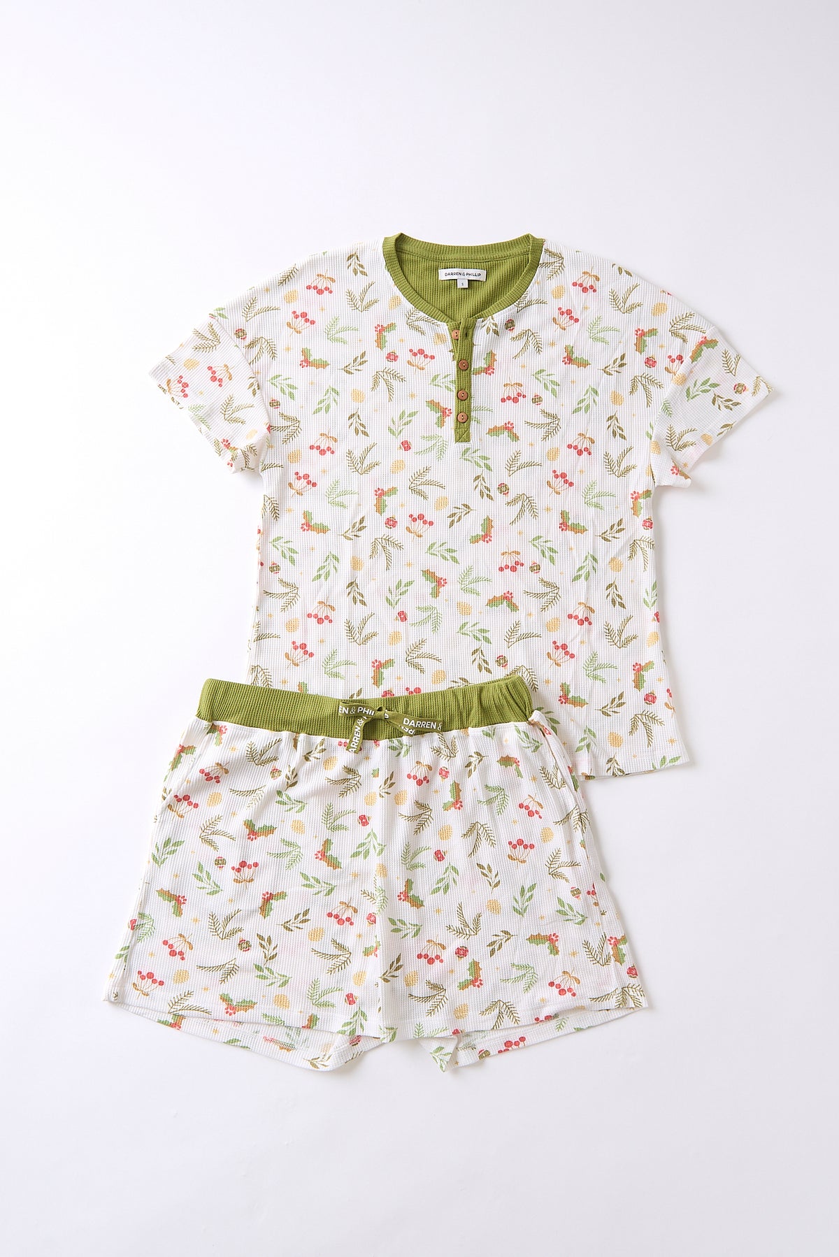 Women's Short Christmas PJs | Mistle-Toes