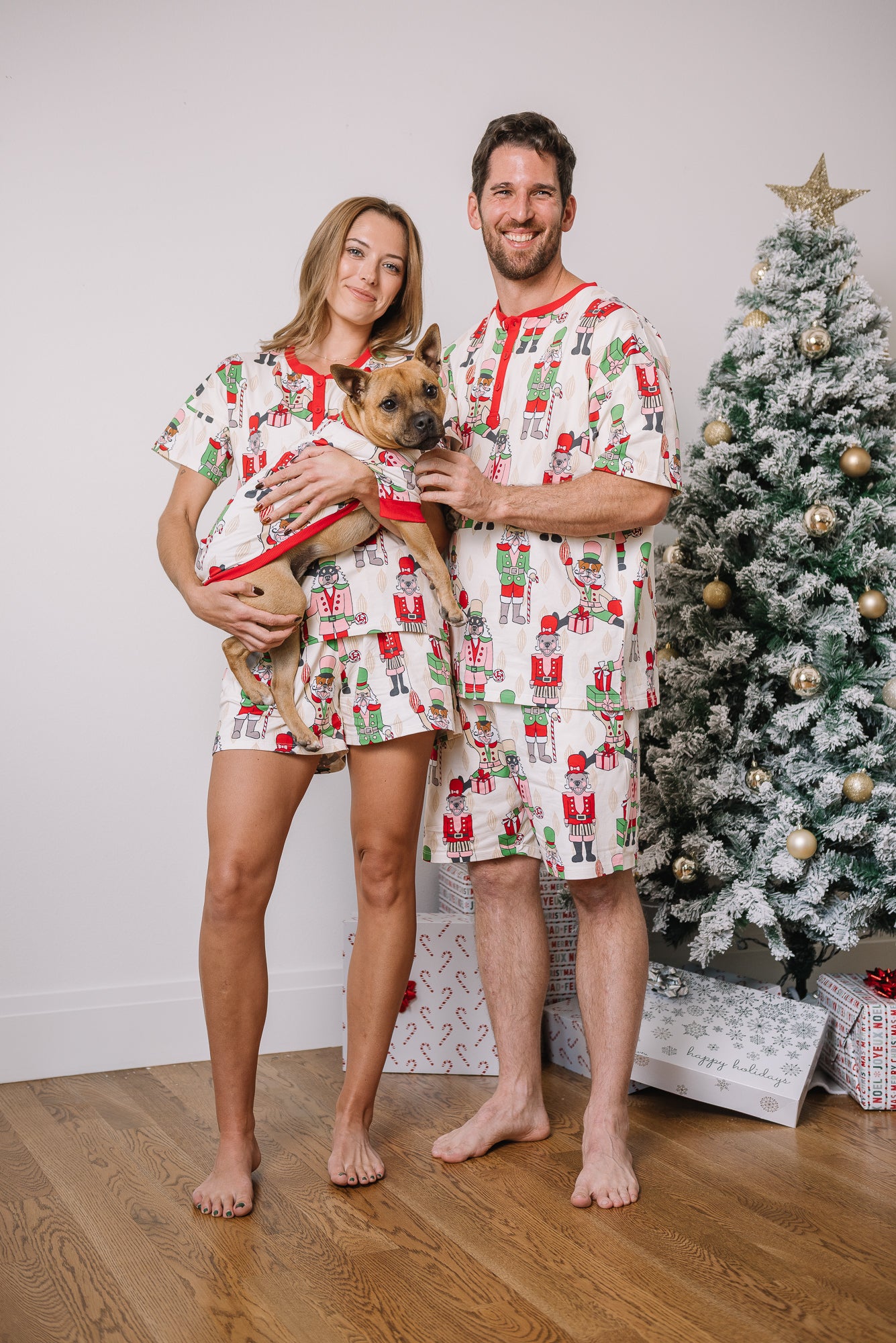 Women's Short Christmas PJs | Nutcracker Dreams