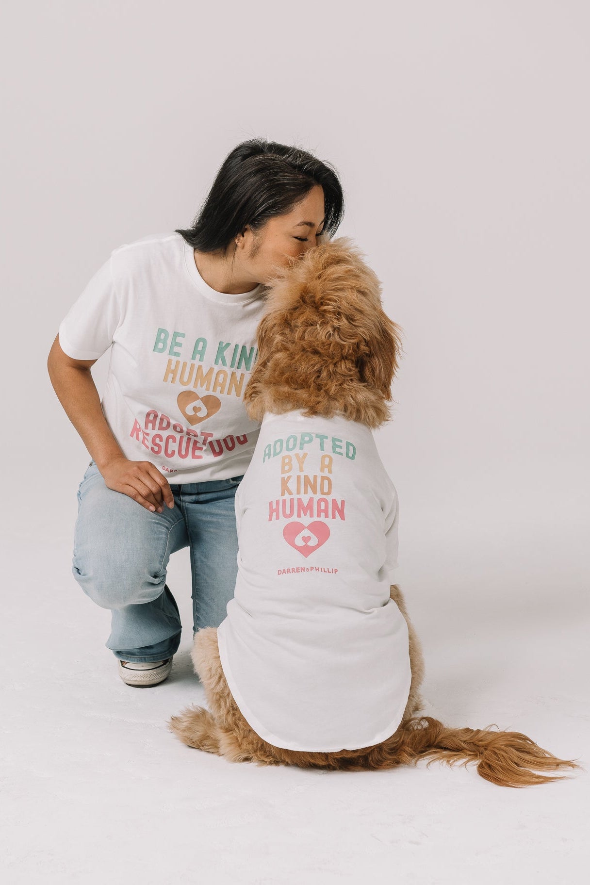 Adopt a Rescue Adult Tee | Natural
