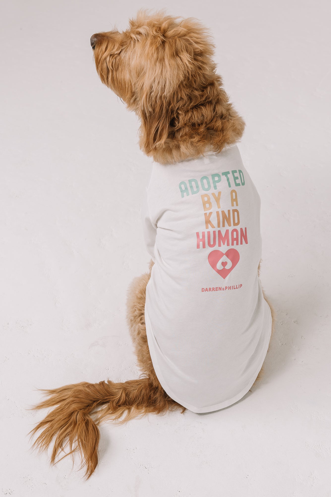 Adopt a Rescue Dog Tee | Natural