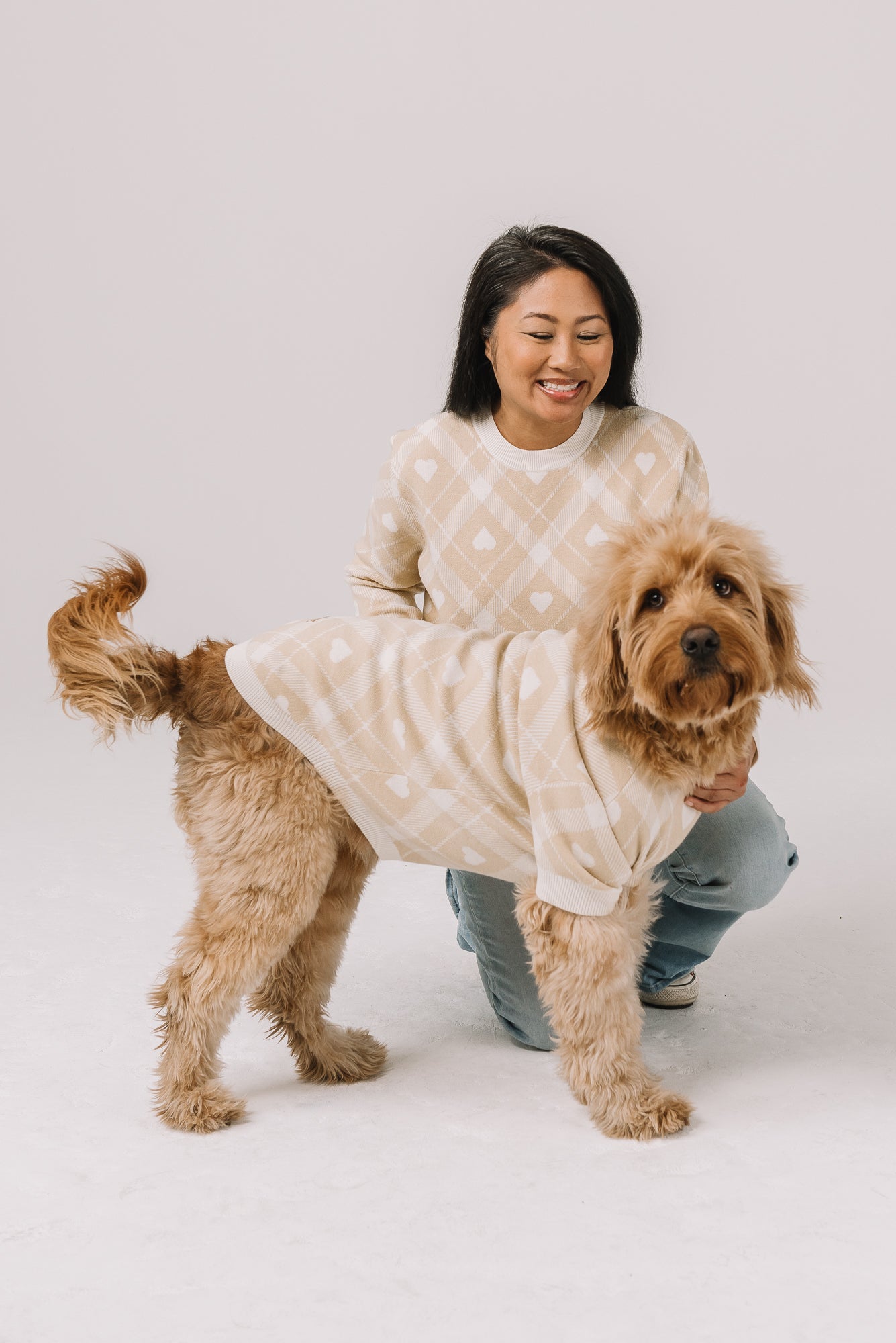 Beloved Plaid Dog Sweater