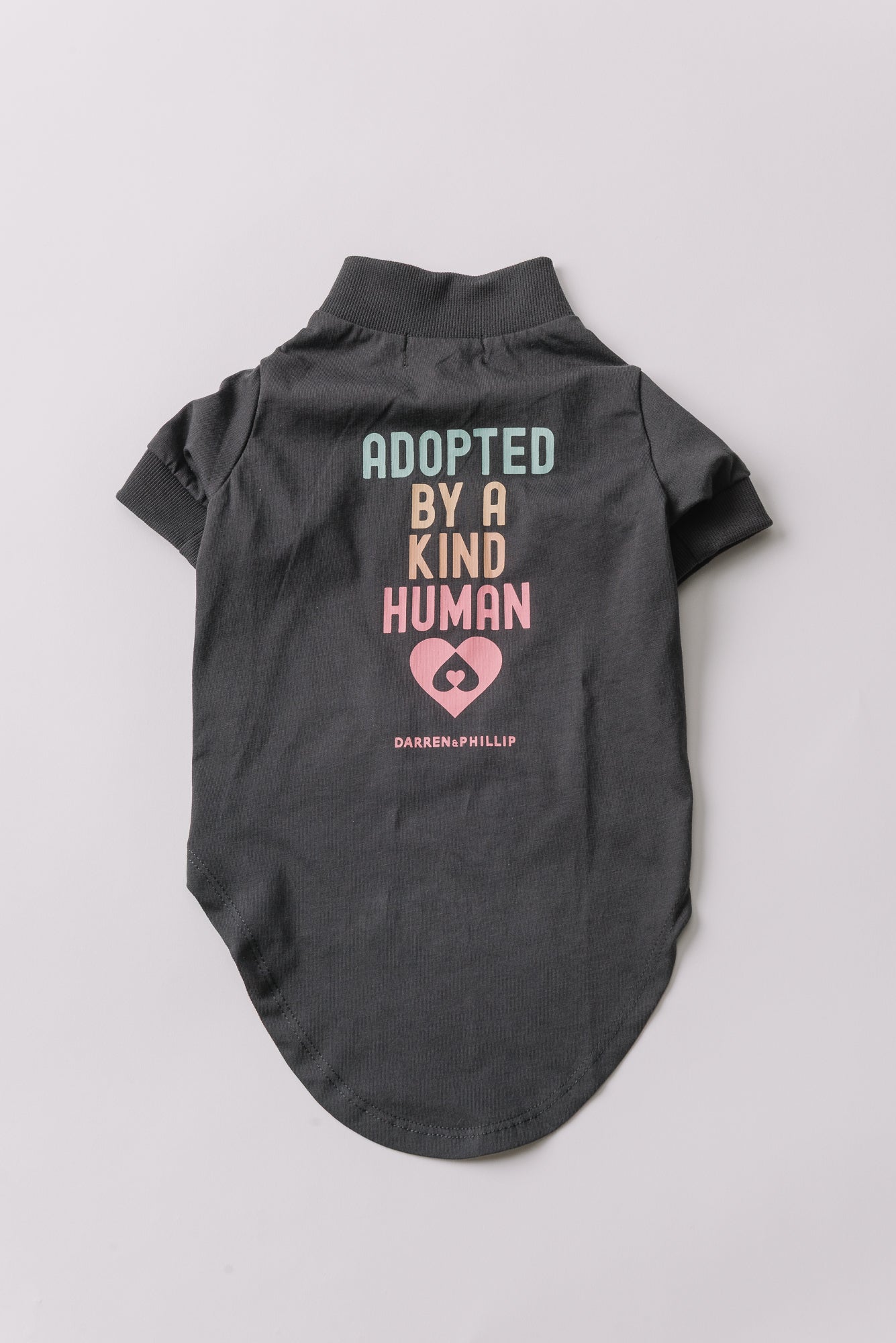 Adopt a Rescue Dog Tee | Dark Gray