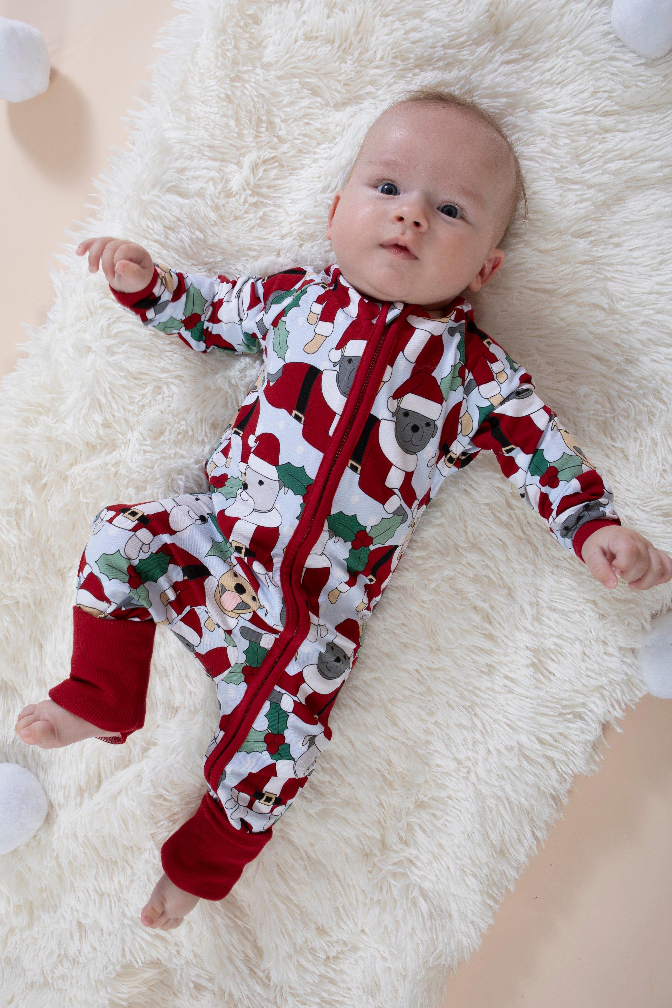 Santa Paws Baby Bodysuit