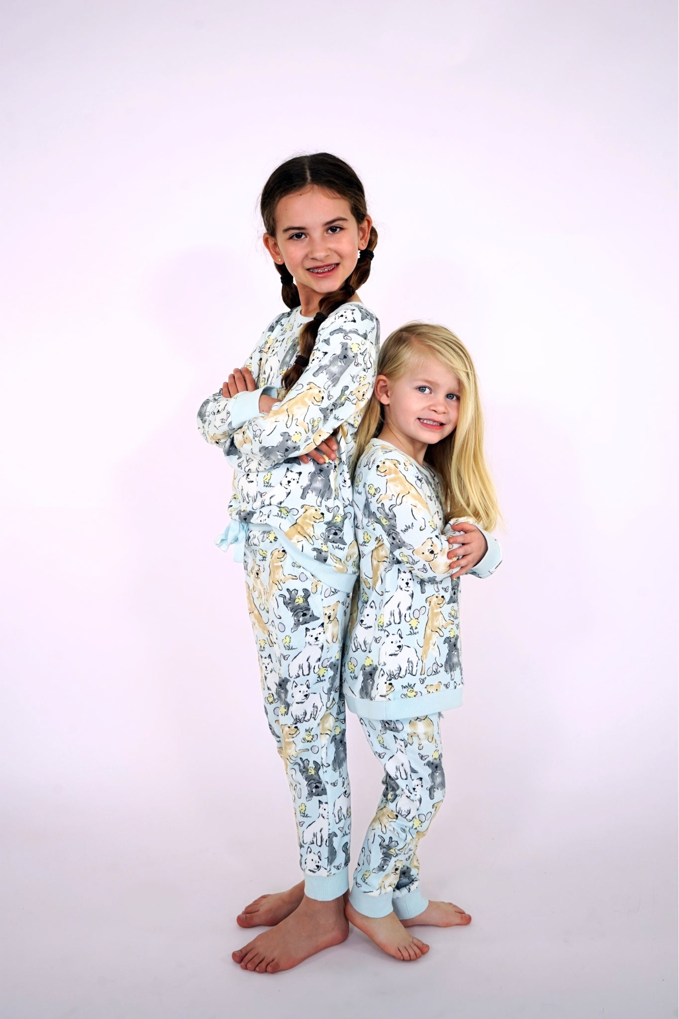 Easter Play Date Kid's Long Pajamas