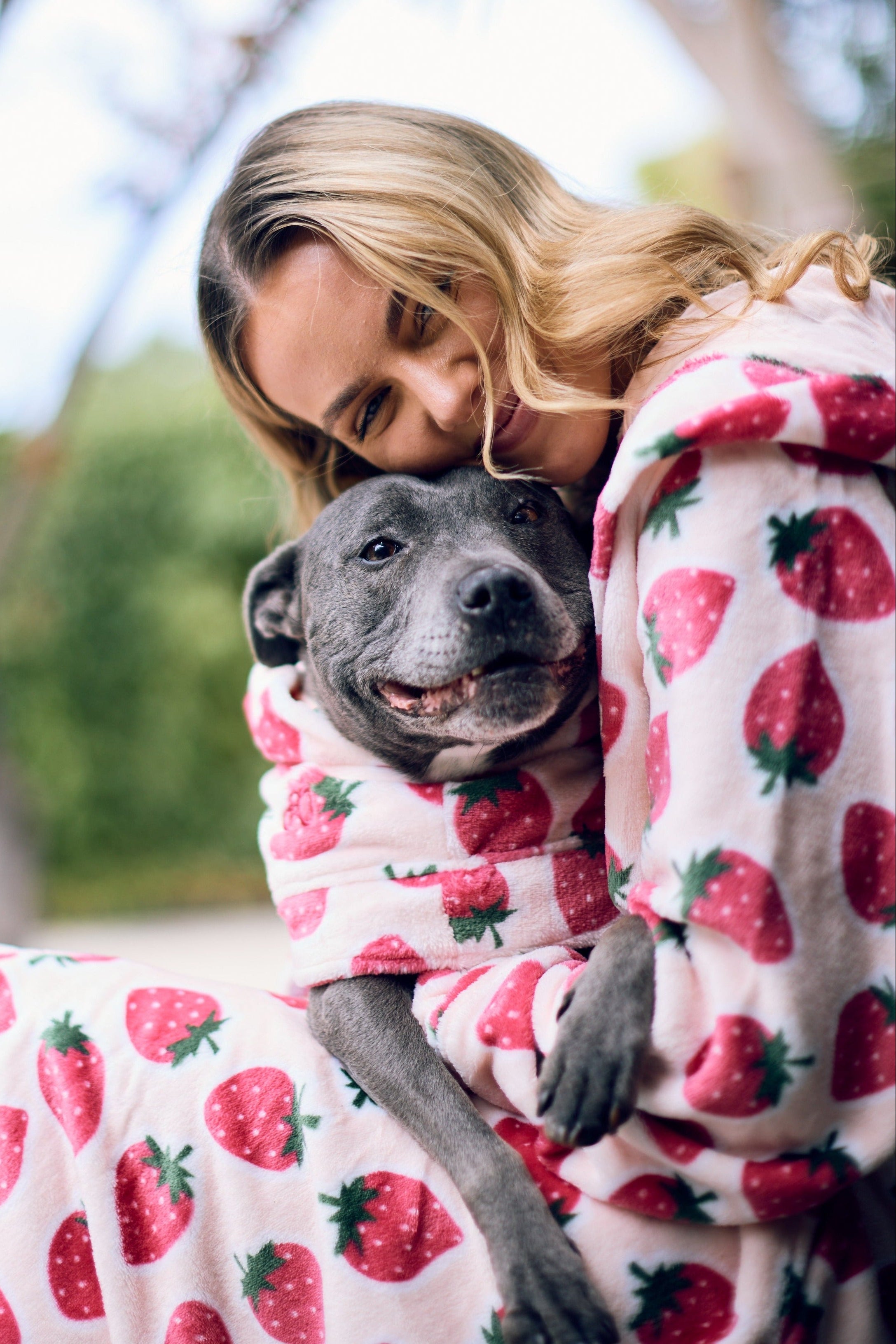 The Dream Robe Matching Set | Strawberries