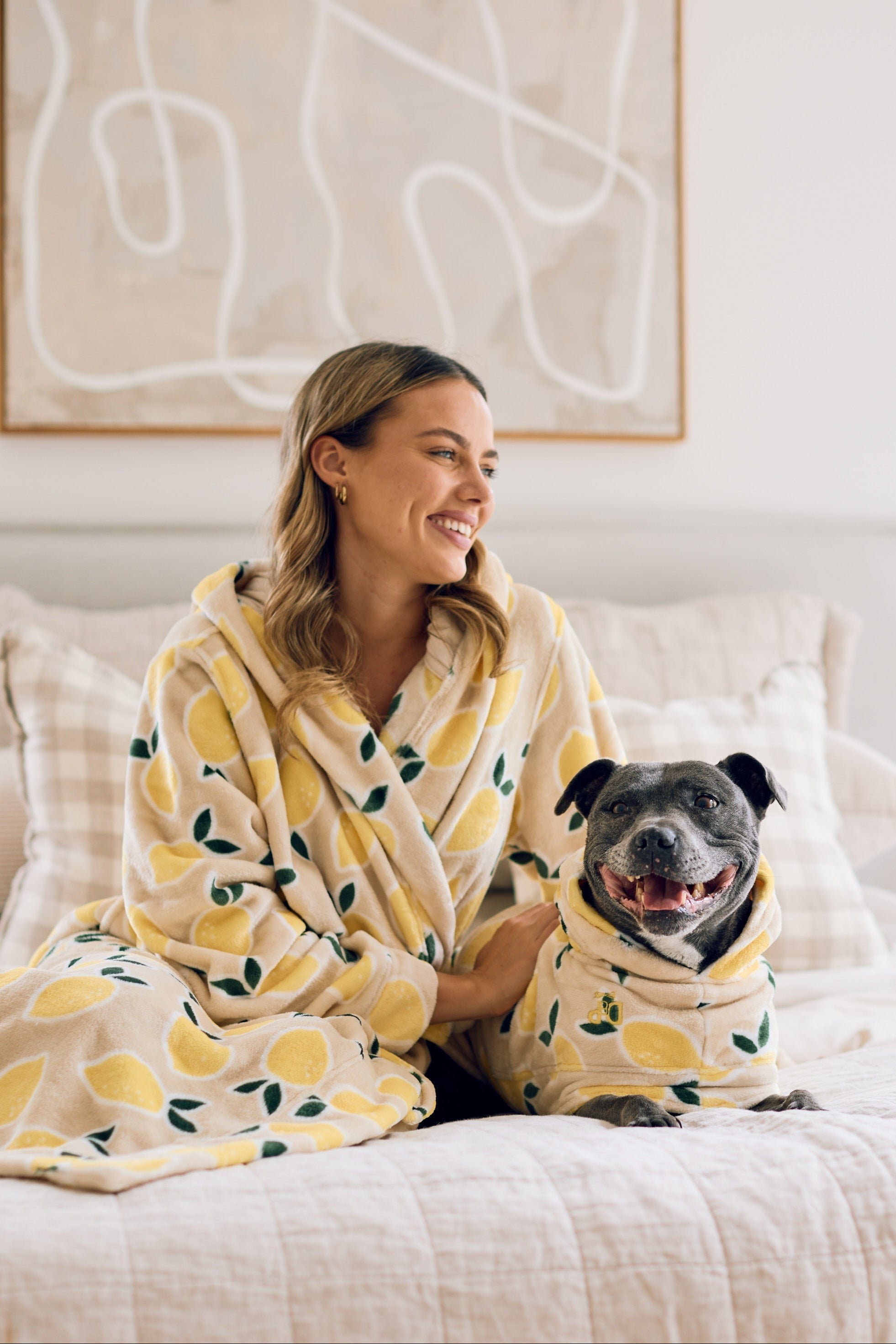 The Dream Calming Dog Robe | Lemons