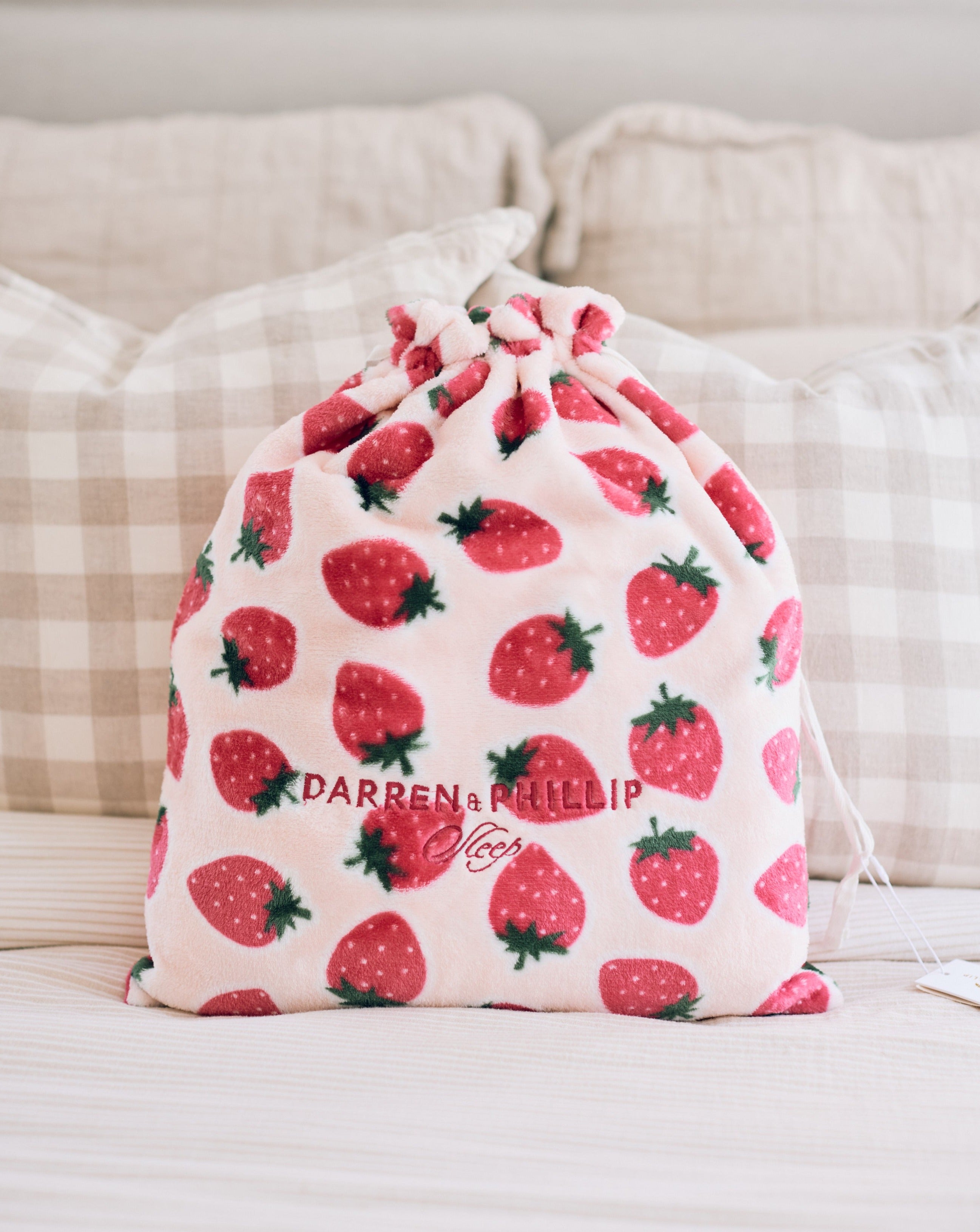 Adult Lounge Robe | Cutie Frutti, Strawberry