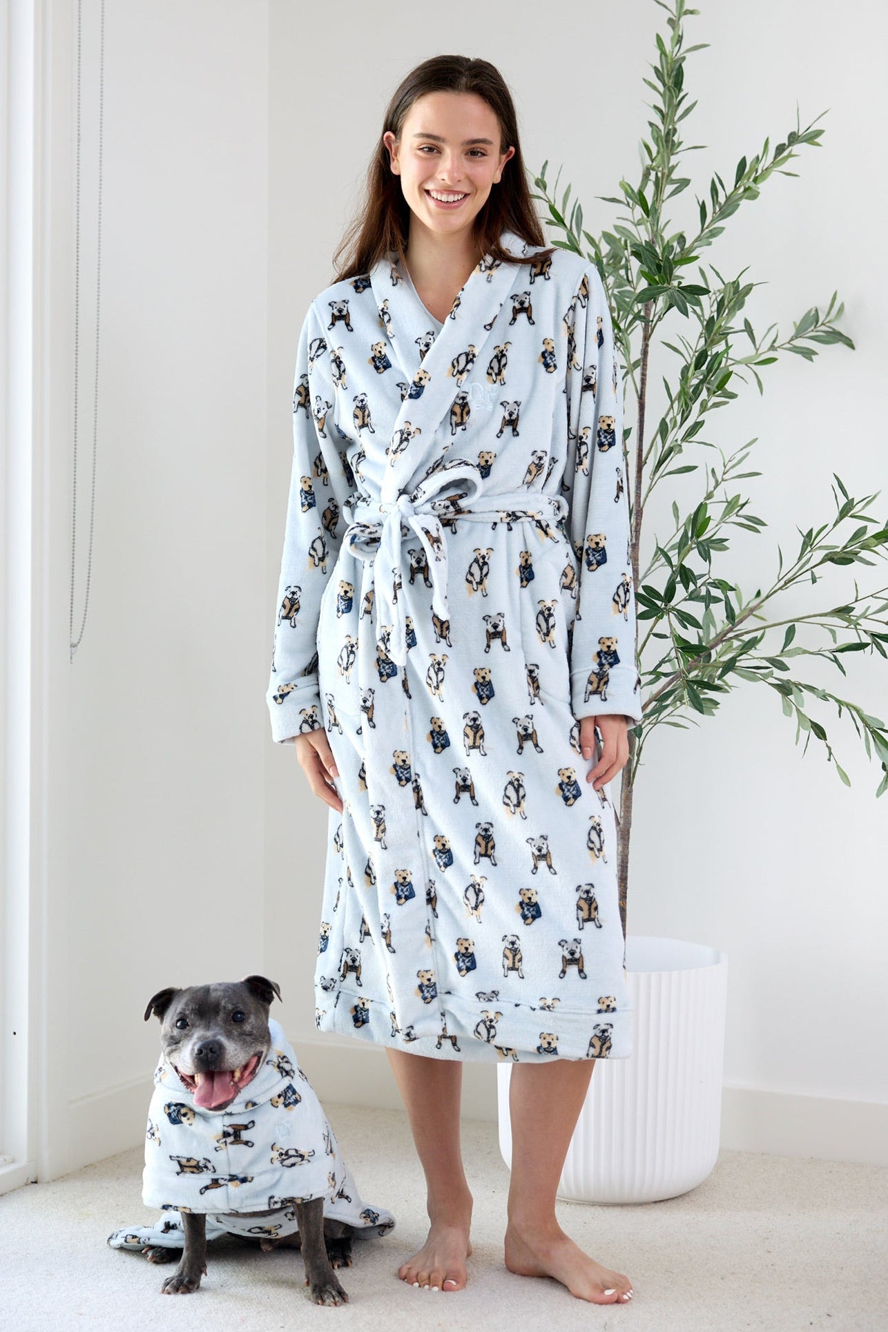 The Dream Robe Matching Set | Preppy Pups