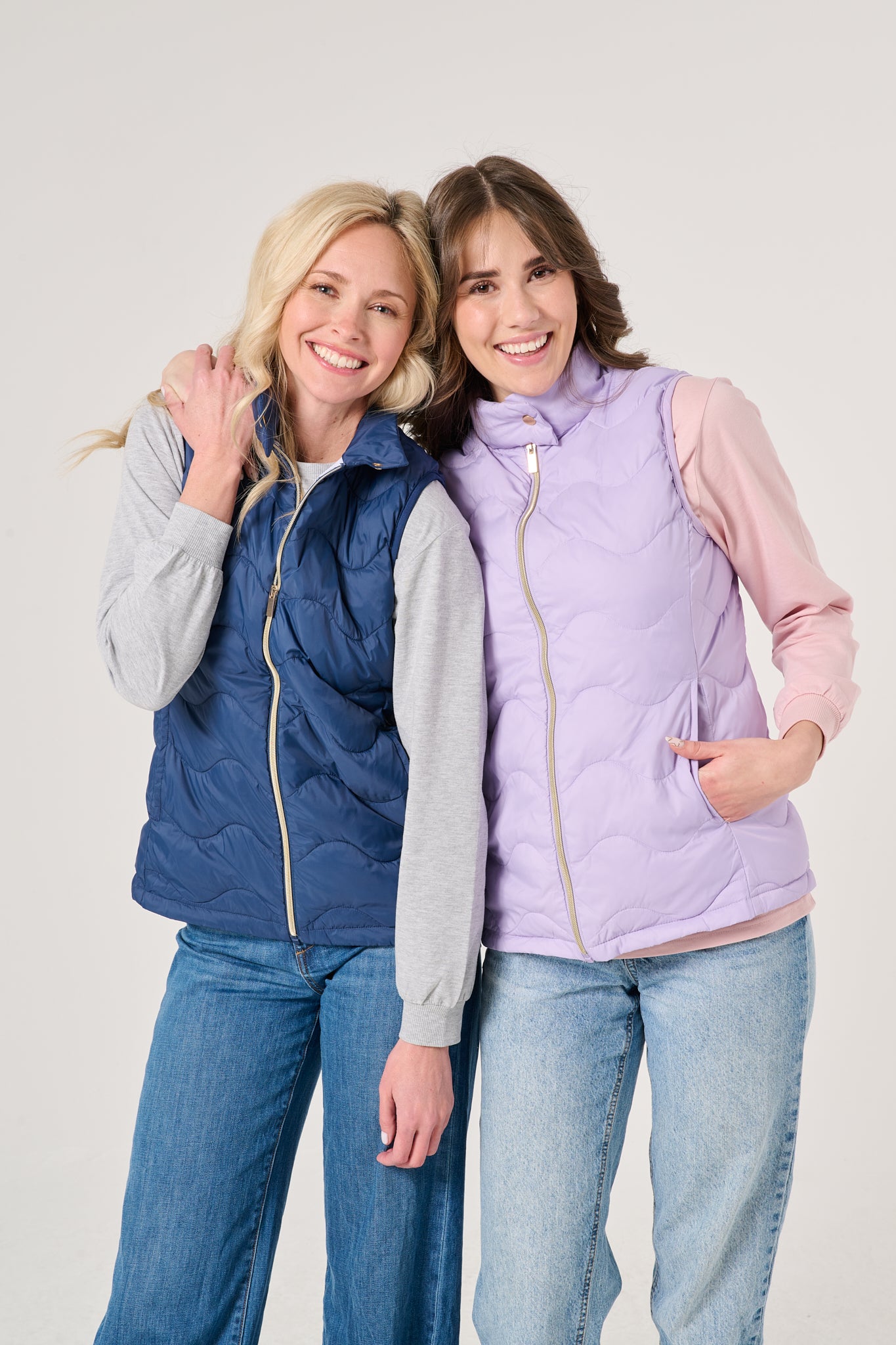 Cloud Women's Puffer Vest | Marine