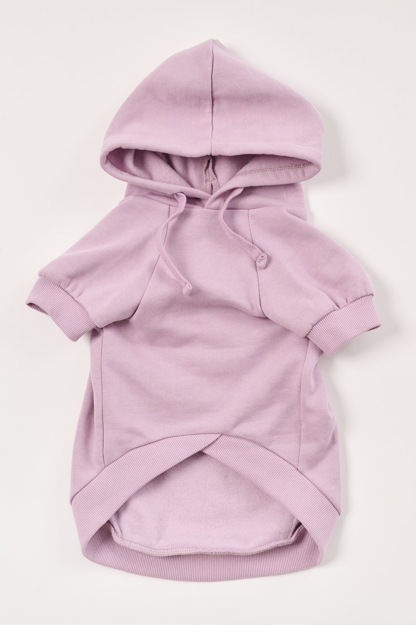 Puff Print Dog Hoodie | Lilac