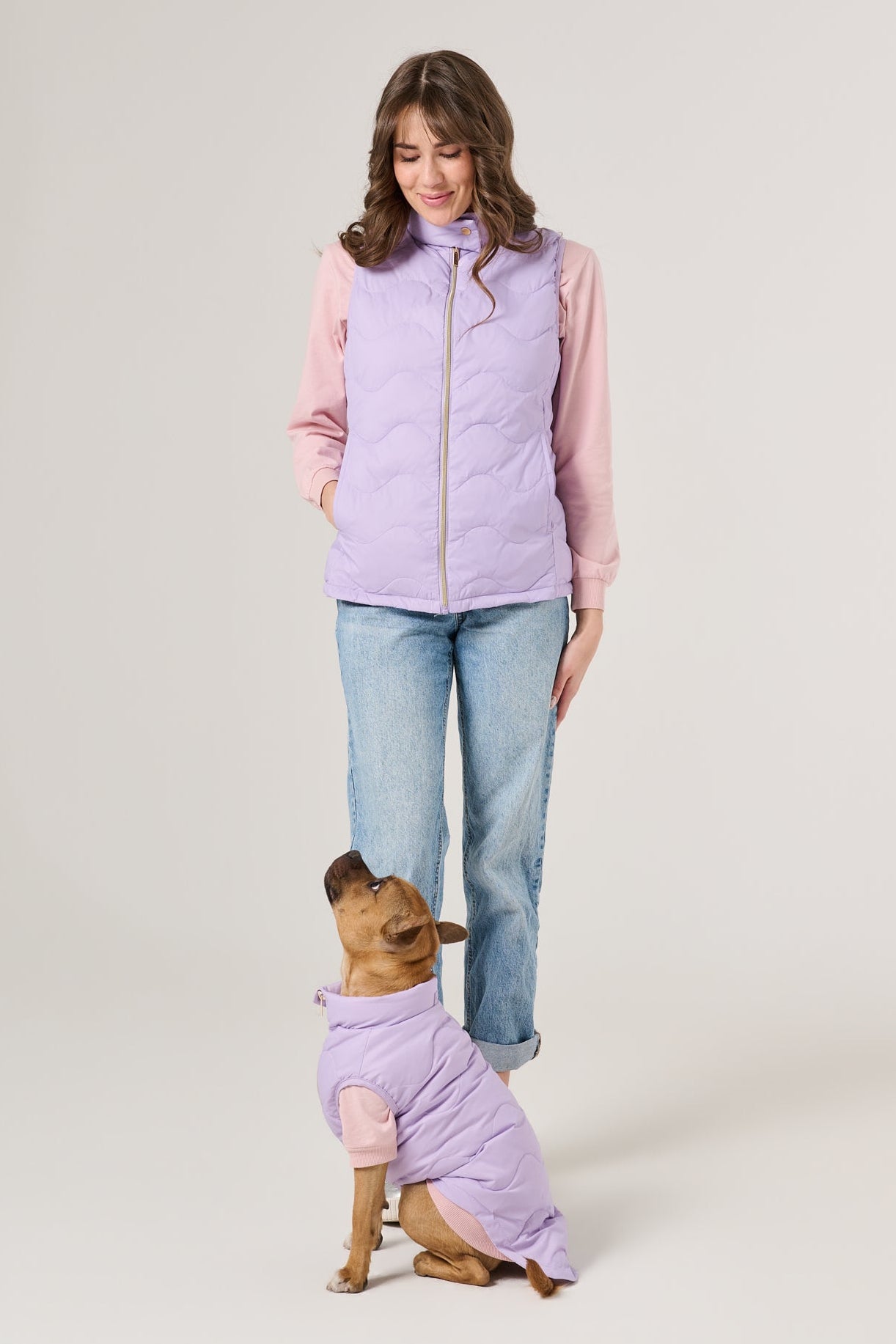 Cloud Women's Puffer Vest | Lilac