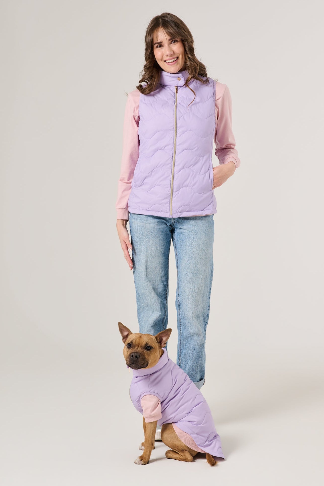 Cloud Women's Puffer Vest | Lilac