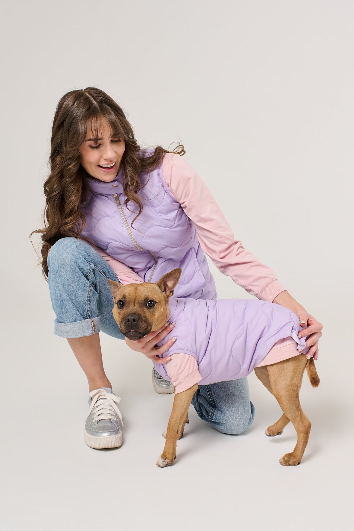 Cloud Dog Puffer Vest | Lilac
