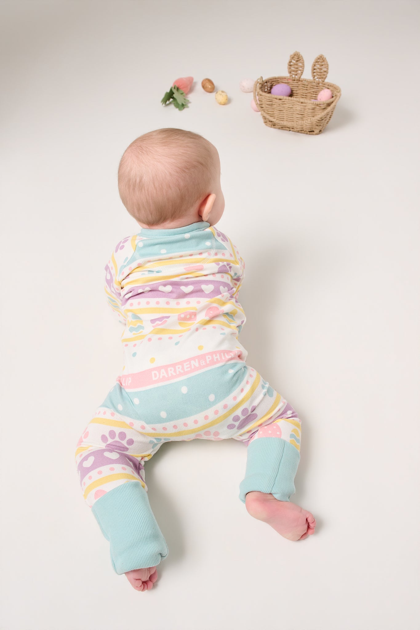 Baby Long Onesie PJs | Feelin' Eggstra